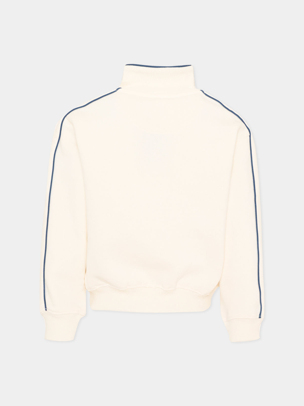 Felpa avorio per bambina con zip,Levi's Kids,3ER410 W0E