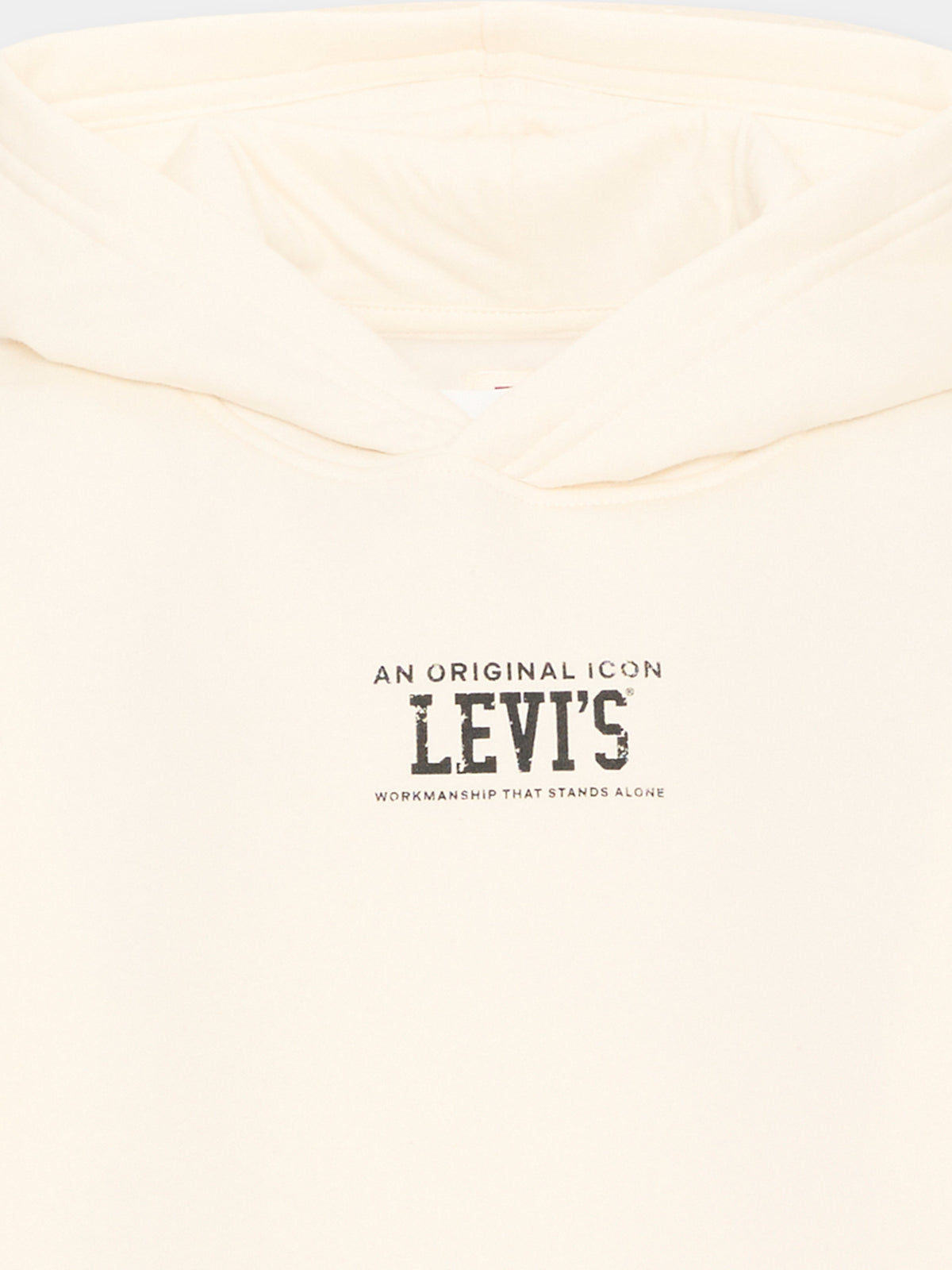 Felpa con cappuccio avorio per bambino,Levi's Kids,9ER331 W0E
