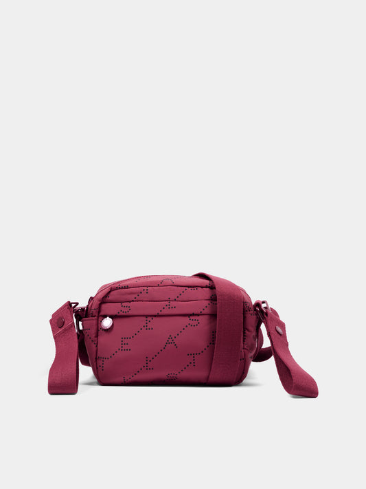 Borsa bordeaux per bambina trapuntata,Stella Mccartney Kids,TY0538 Z3652 416NE
