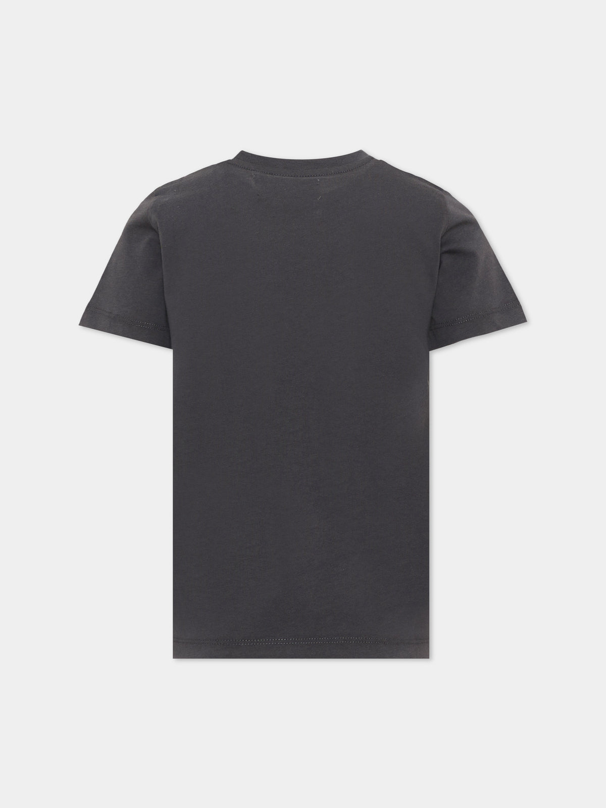 T-shirt a manica corta grigia per bambino,Roy Roger's Kids,R F108 00 0566