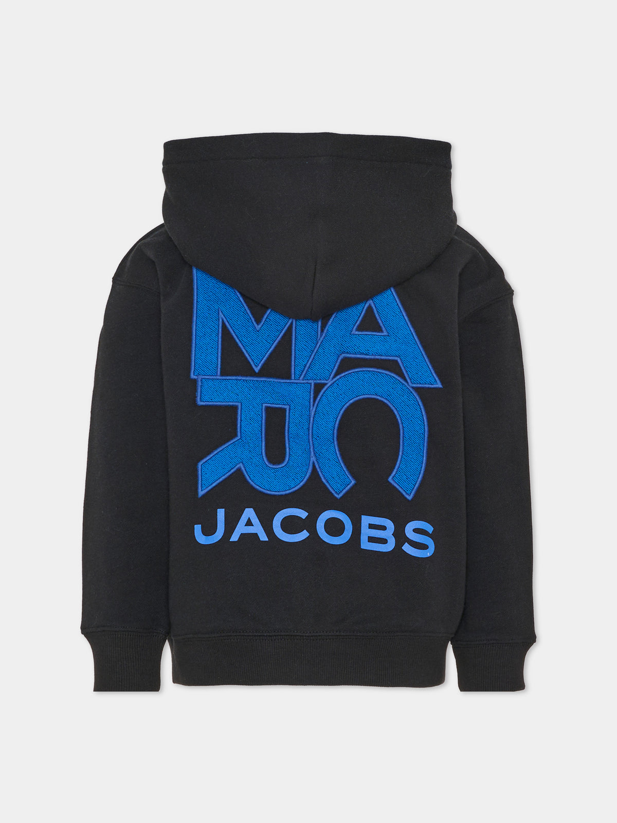 Felpa nera per bambino con logo,Marc Jacobs,W61044 09B
