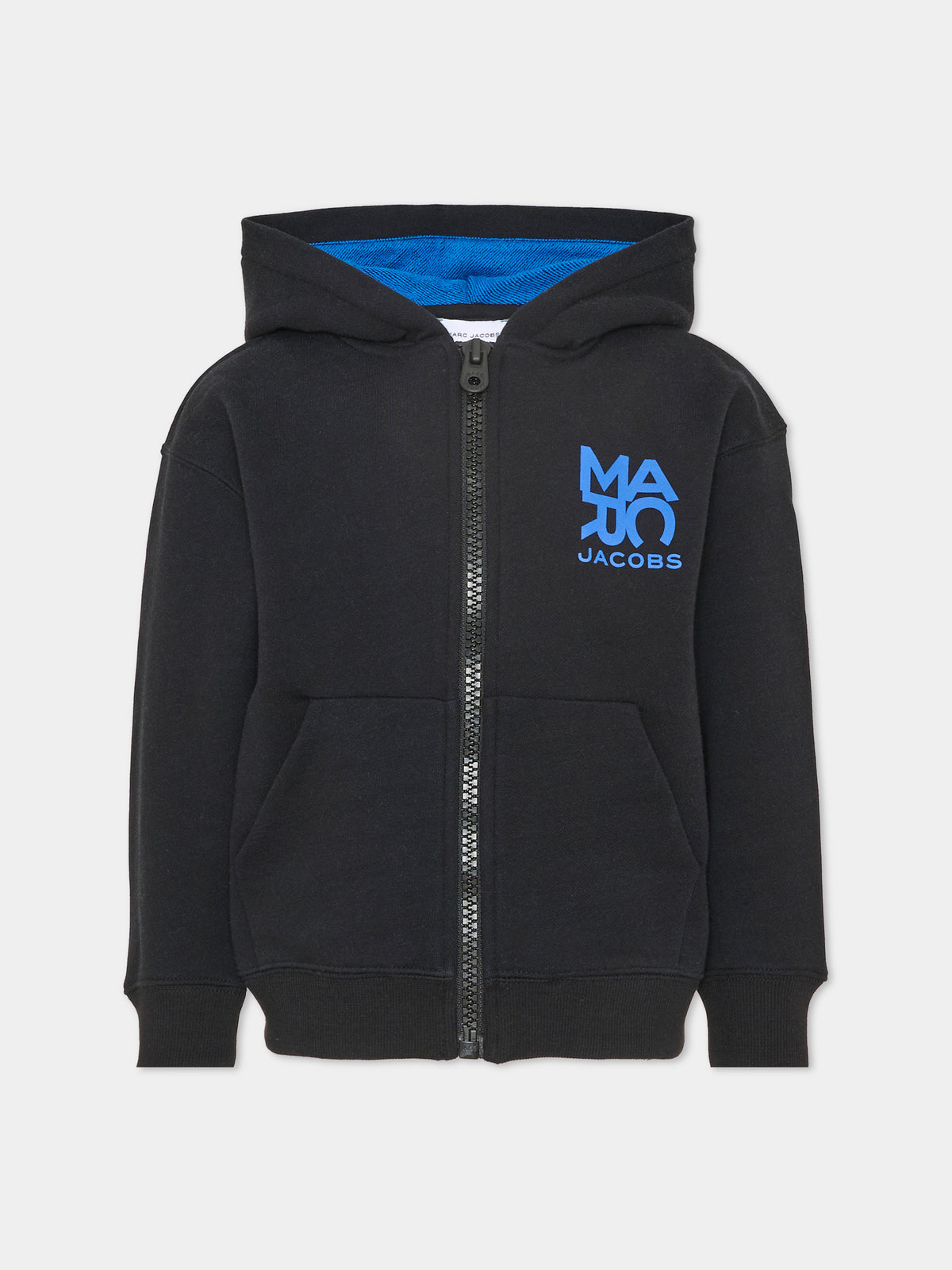 Felpa nera per bambino con logo,Marc Jacobs,W61044 09B