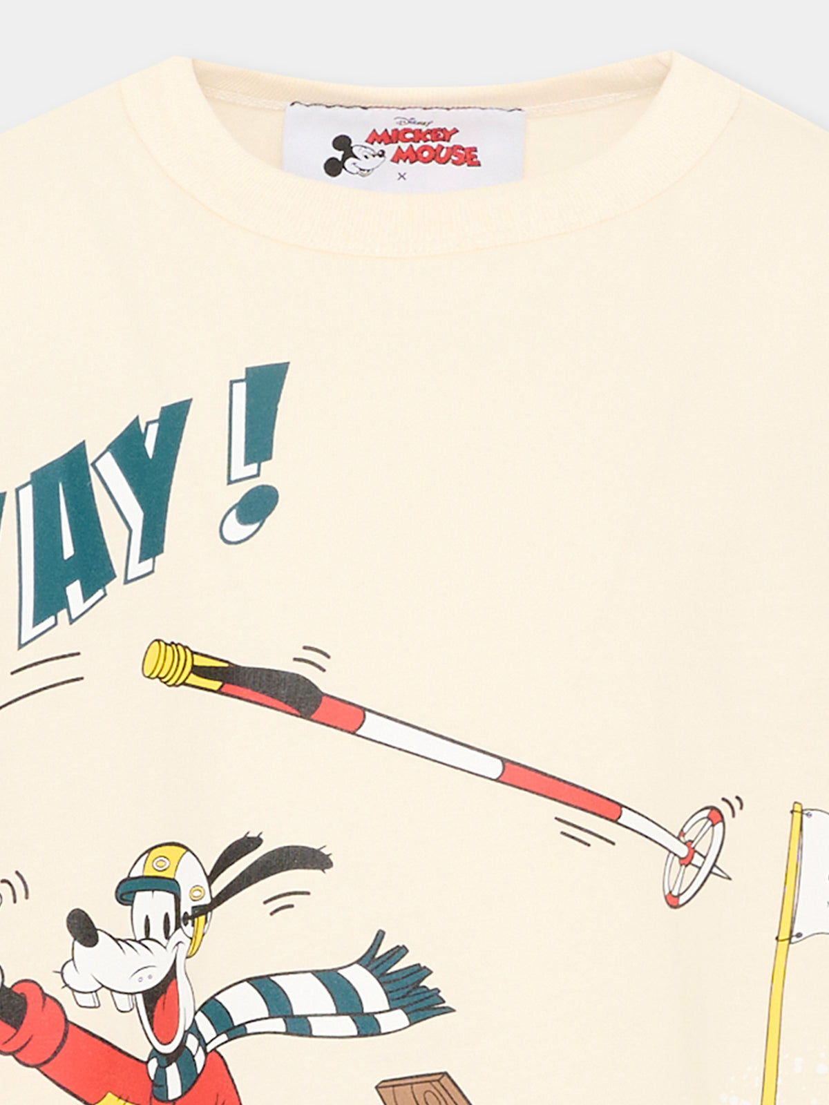 T-shirt avorio per bambino con Pippo,Marc Jacobs,W61062 148