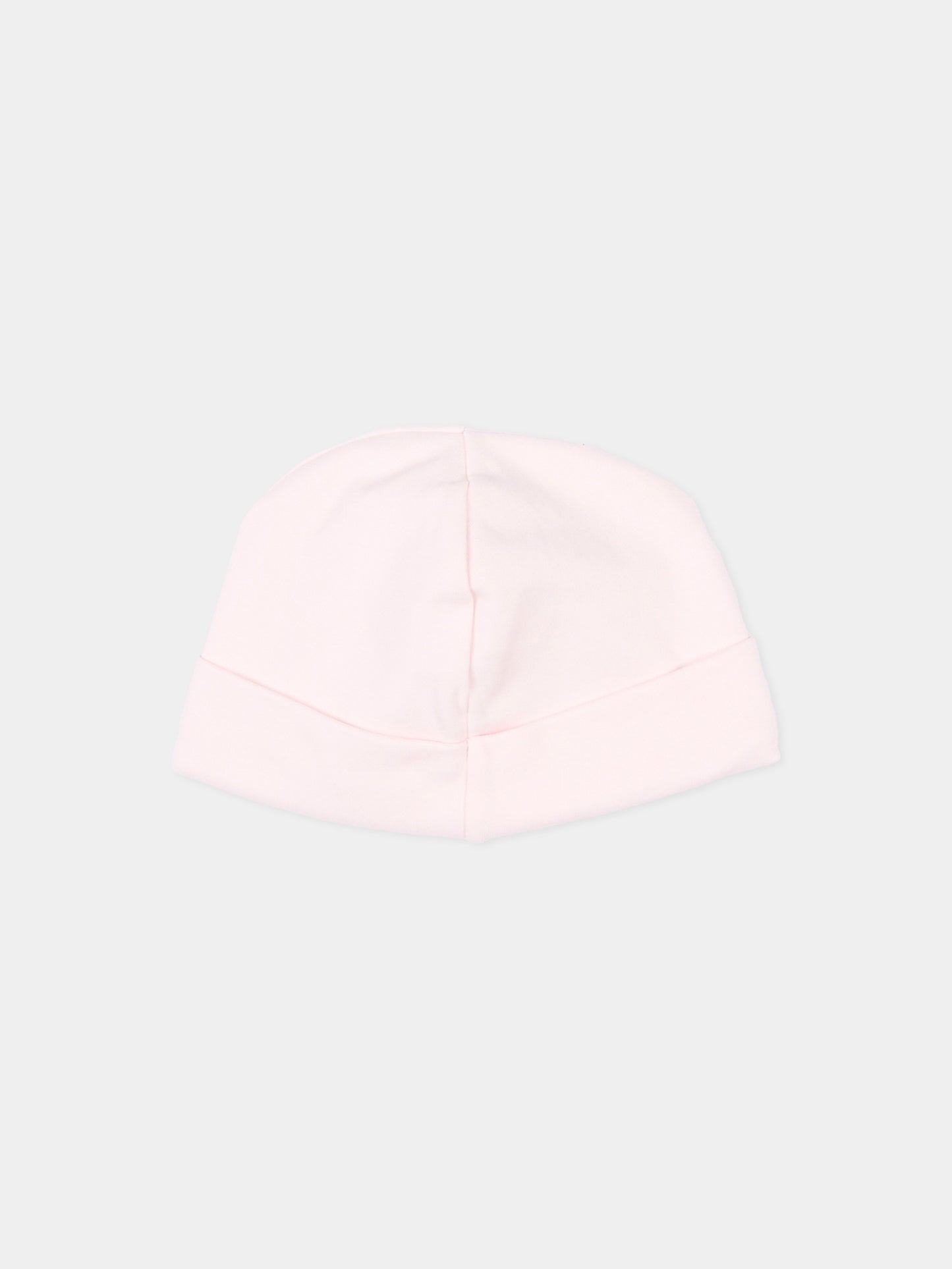 Cappello rosa con logo