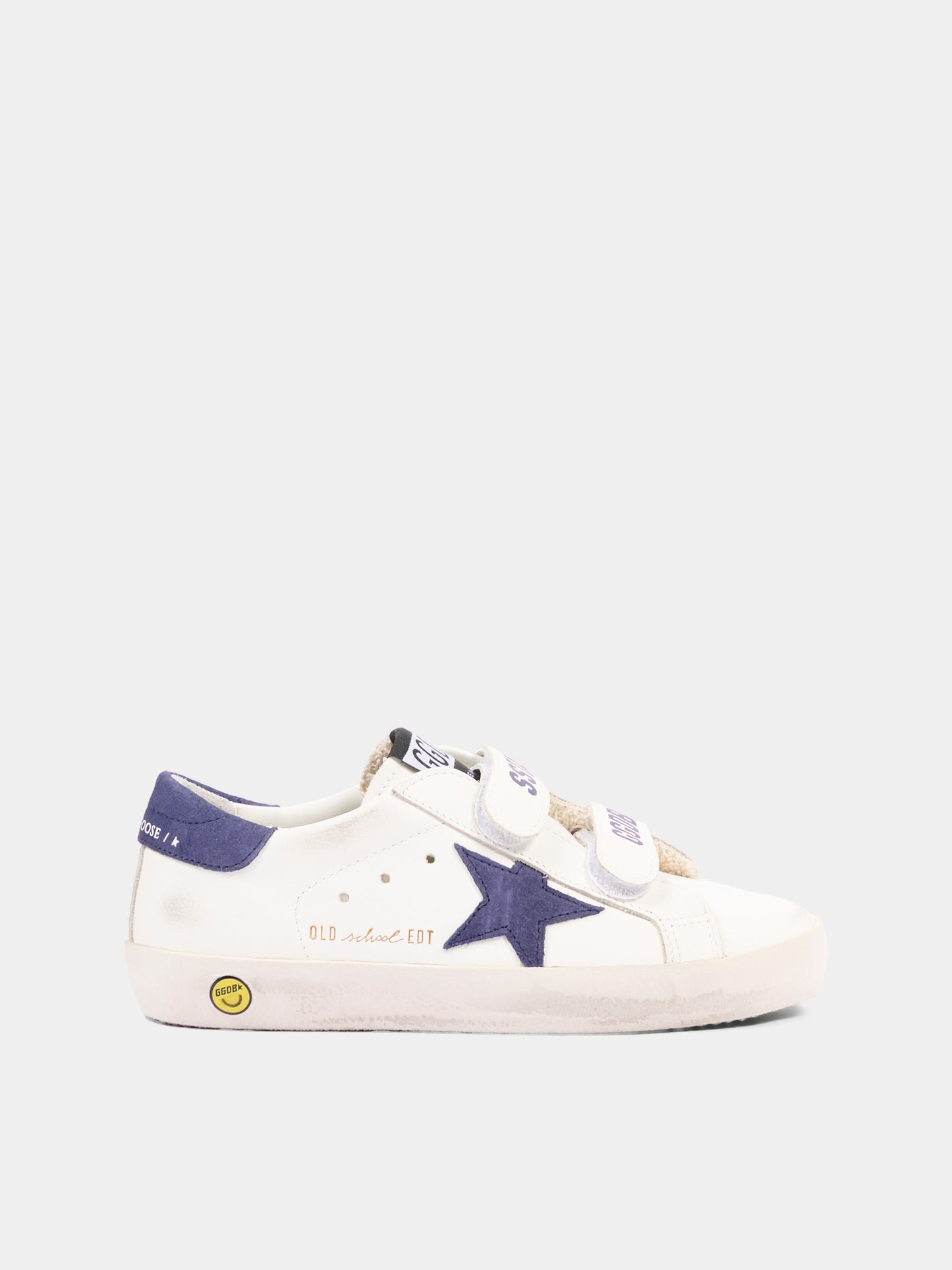 Sneaker bianca Old School per bambini