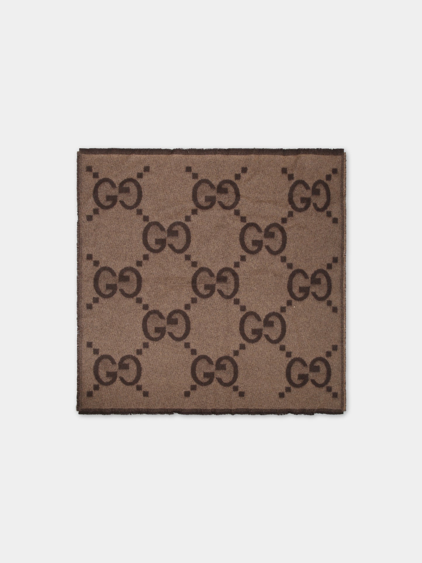 Sciarpa beige per bambini,Gucci Kids,678125 3KAAG 9764