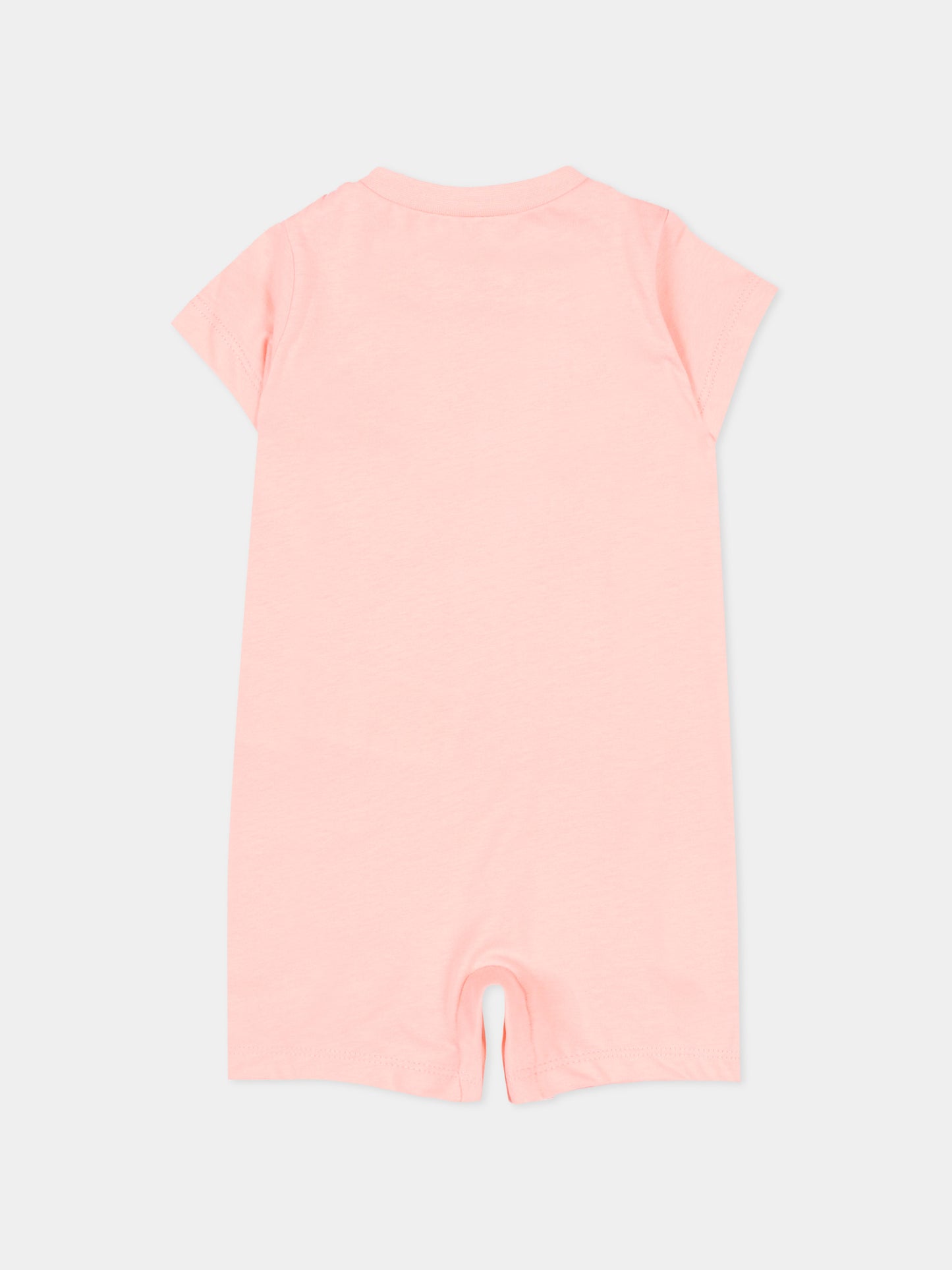 Pagliaccetto rosa per neonata con logo,Nike,5ND369 A6P