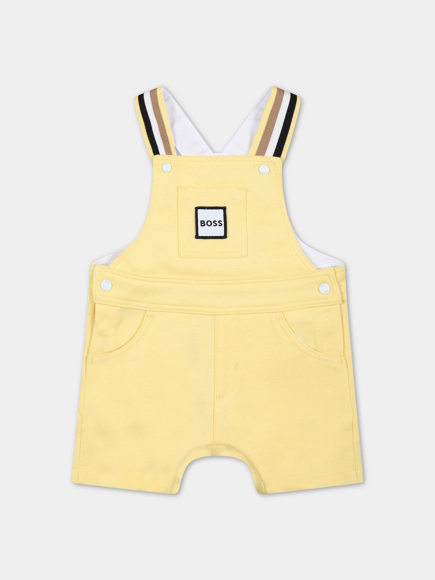 Set multicolor per neonato con logo,Boss,J98409 528