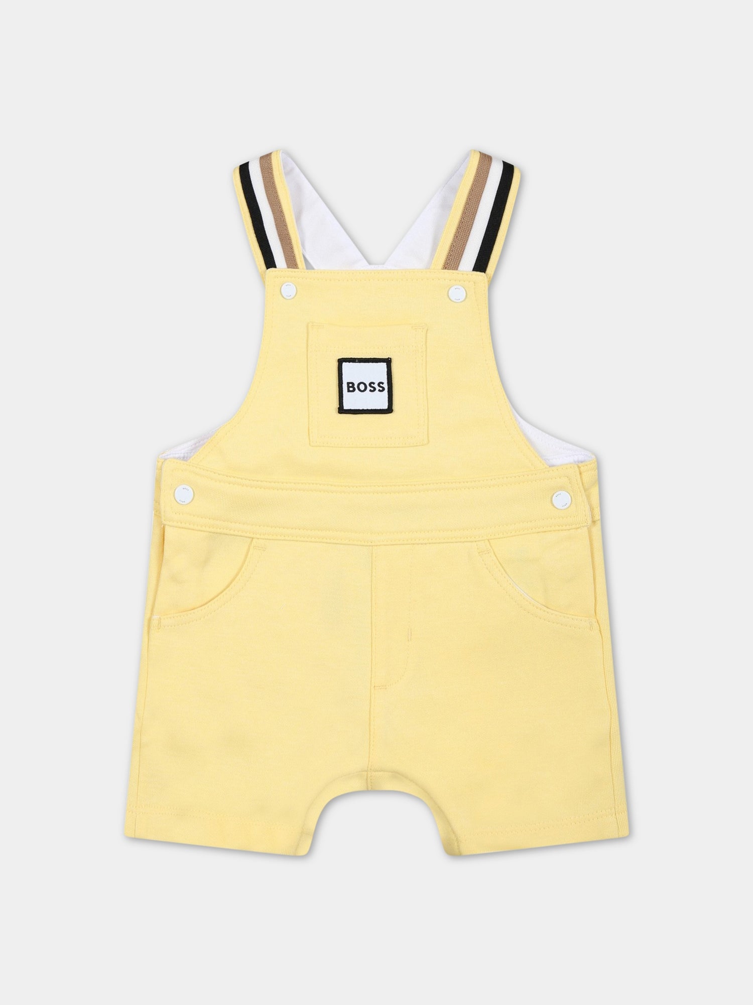 Set multicolor per neonato con logo,Boss,J98409 528