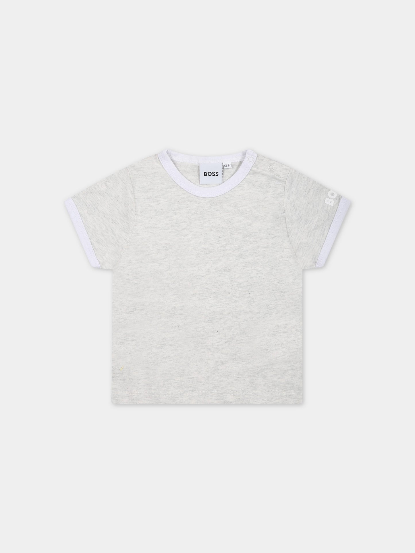 Set multicolor per neonato con logo,Boss,J98409 528