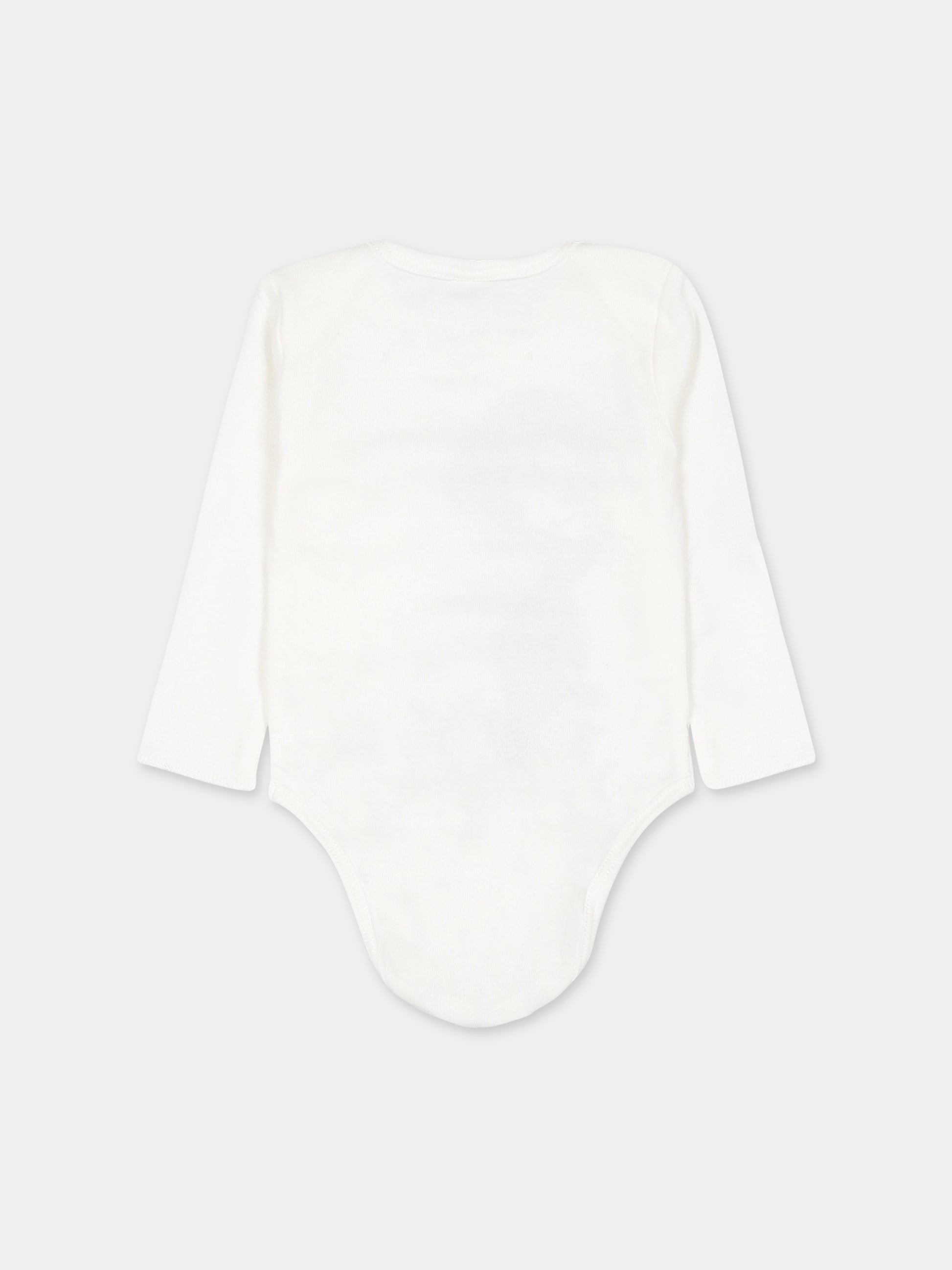 Set bianco per neonati con animali,Stella Mccartney Kids,TTB579 Z1484 101MC