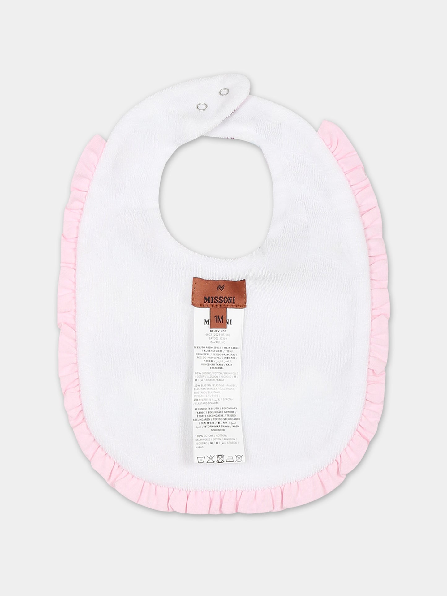 Set viola per neonata con logo,Missoni,MTB020 J0319 579MC