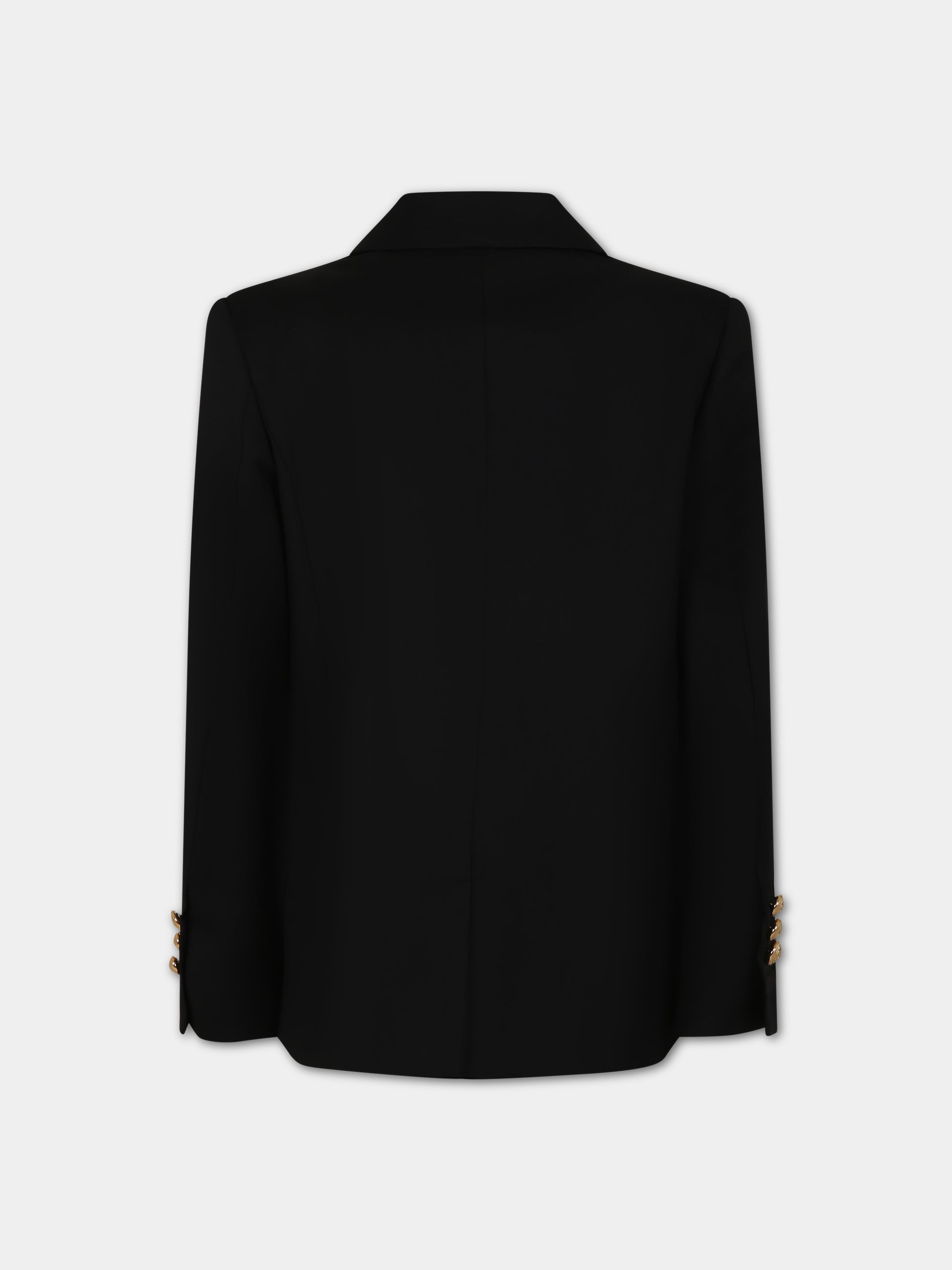 Giacca nera per bambino,Balmain Kids,BT2Q04 I0089 930OR