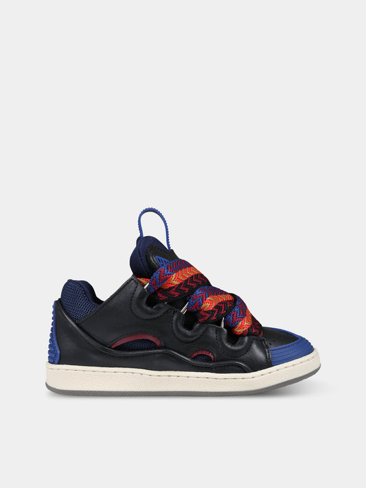Sneakers nere per bambino con logo,Lanvin Petite,N29038 09B