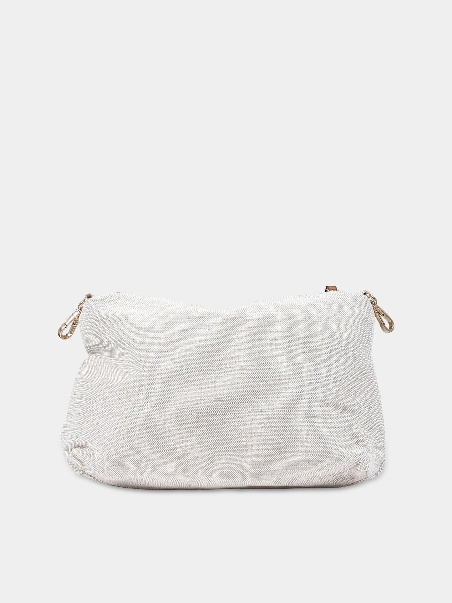 Borsa mamma beige per neonati con logo,Chloé Kids,C90406 Z40