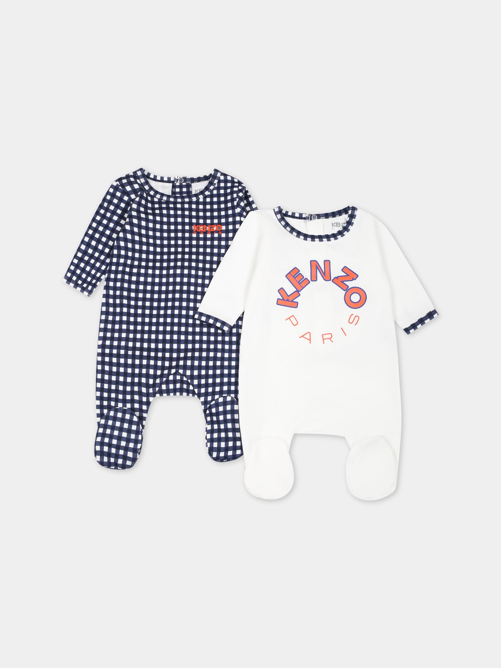Set tutine multicolor per neonati,Kenzo Kids,K98155 12P