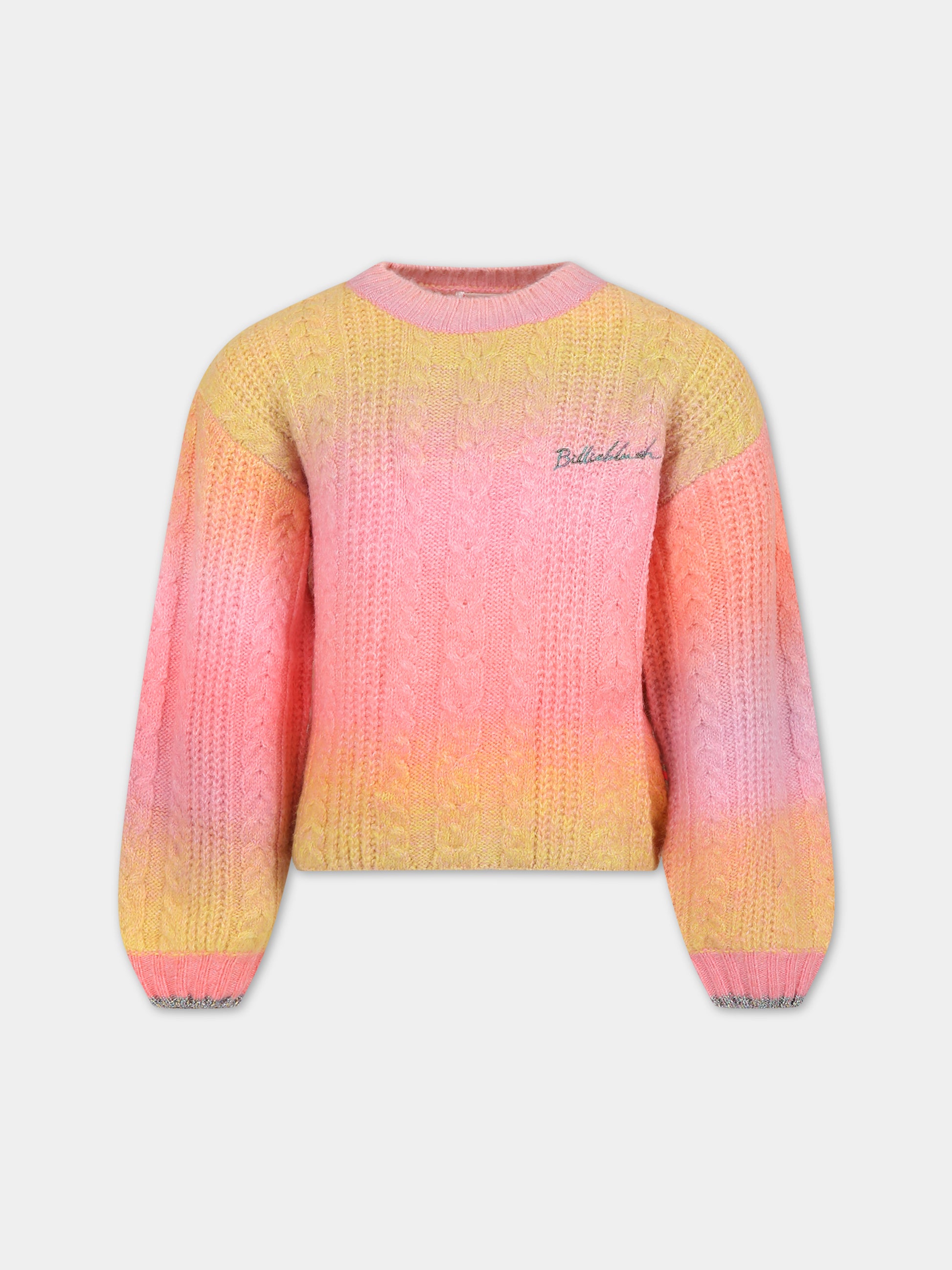 Maglione multicolor per bambina,Billieblush,U15B54 925