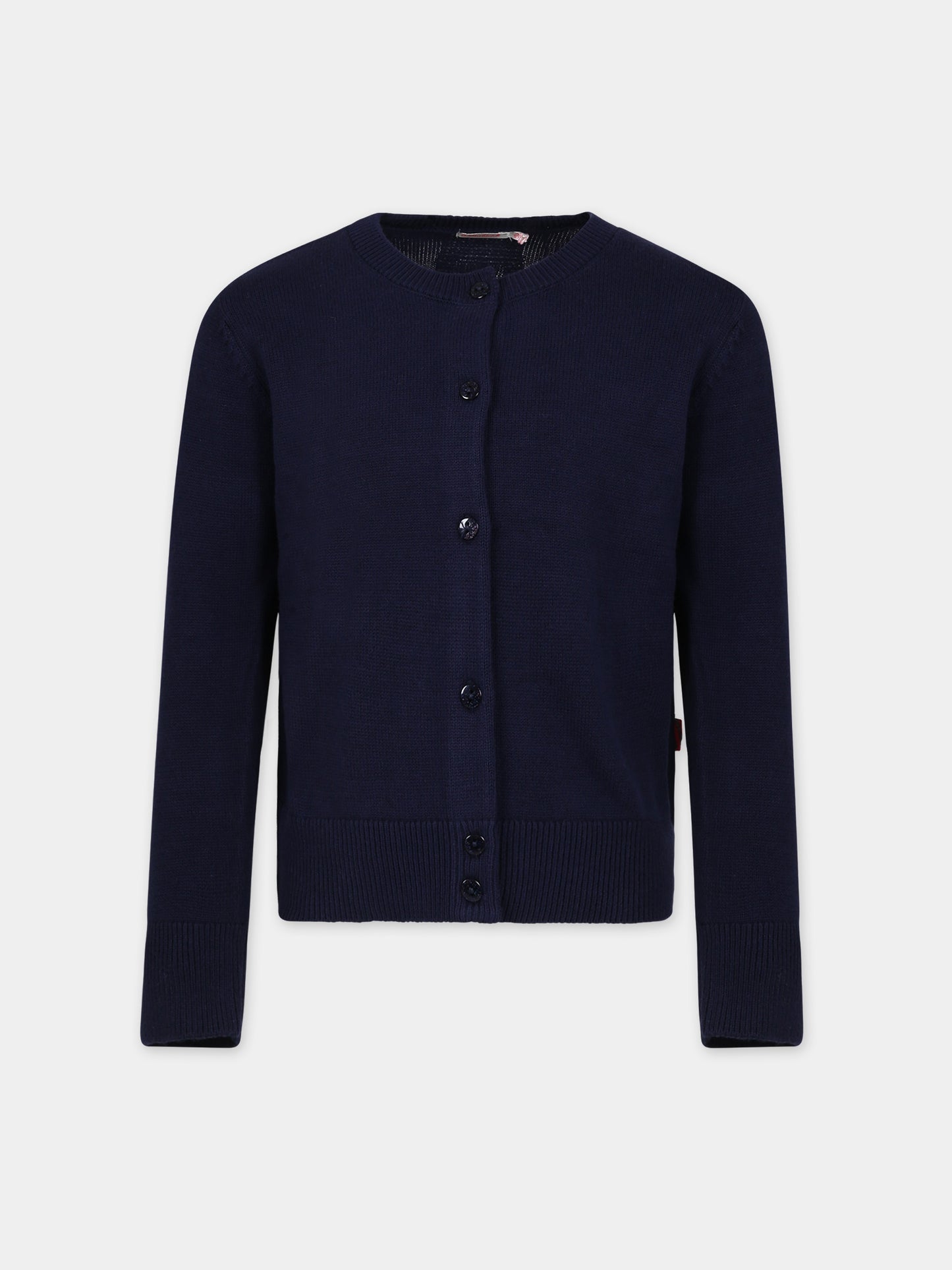 Cardigan blu per bambina,Billieblush,U15B51 85T