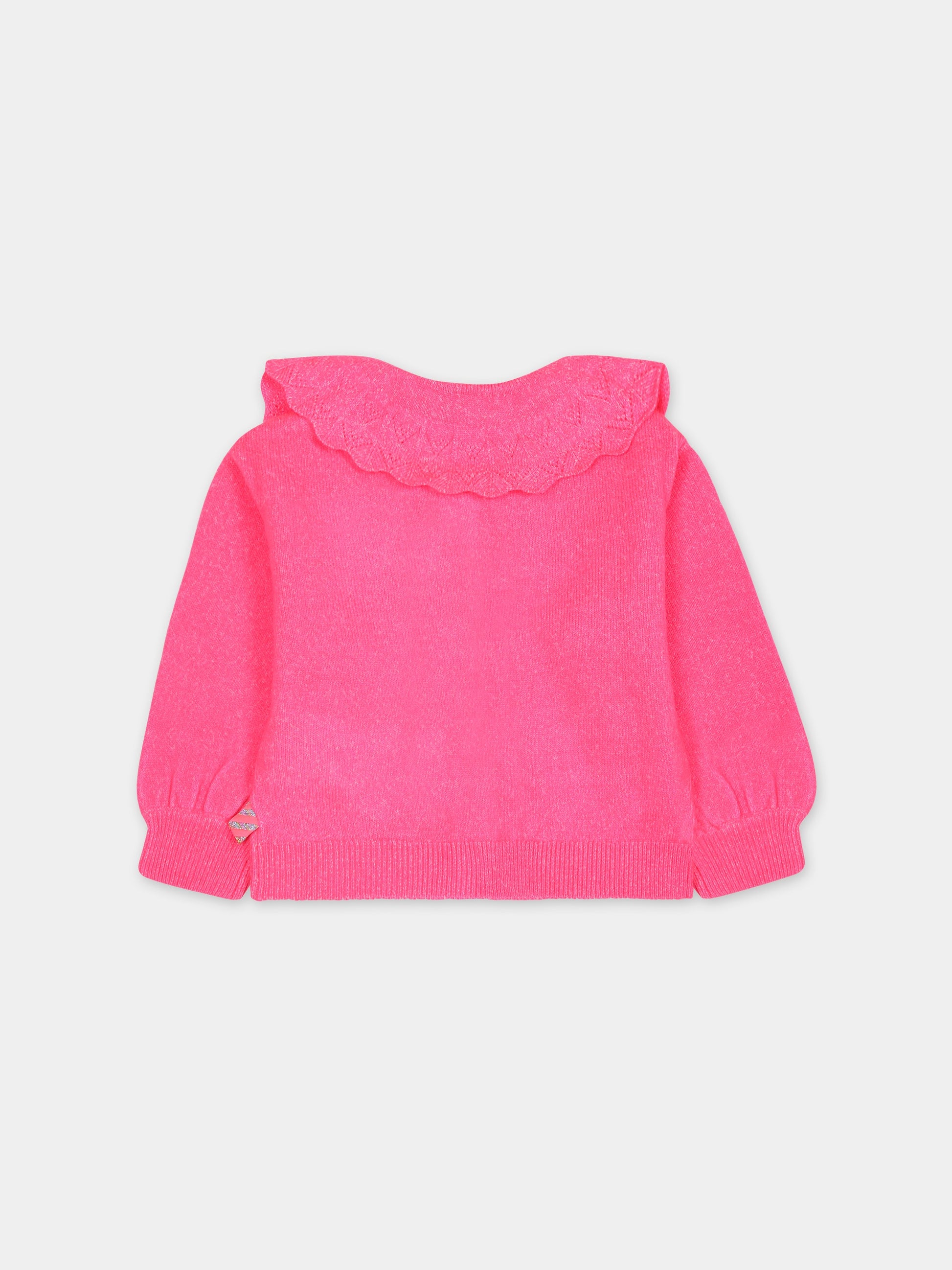 Cardigan fucsia per neonata,Billieblush,U05414 47A