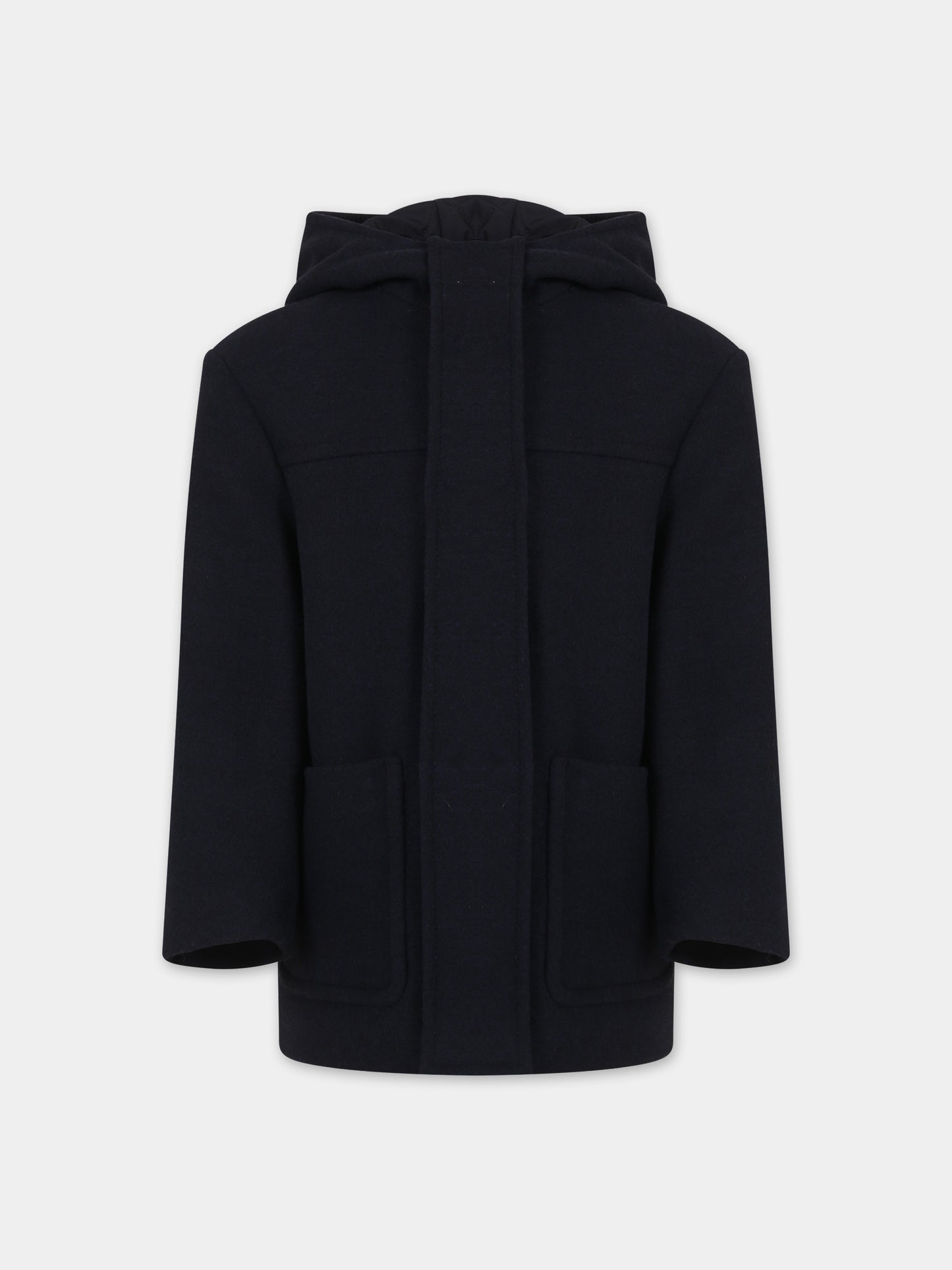 Cappotto blu per bambino con logo,Dondup Kids,DMGB001 0 TV030 D081