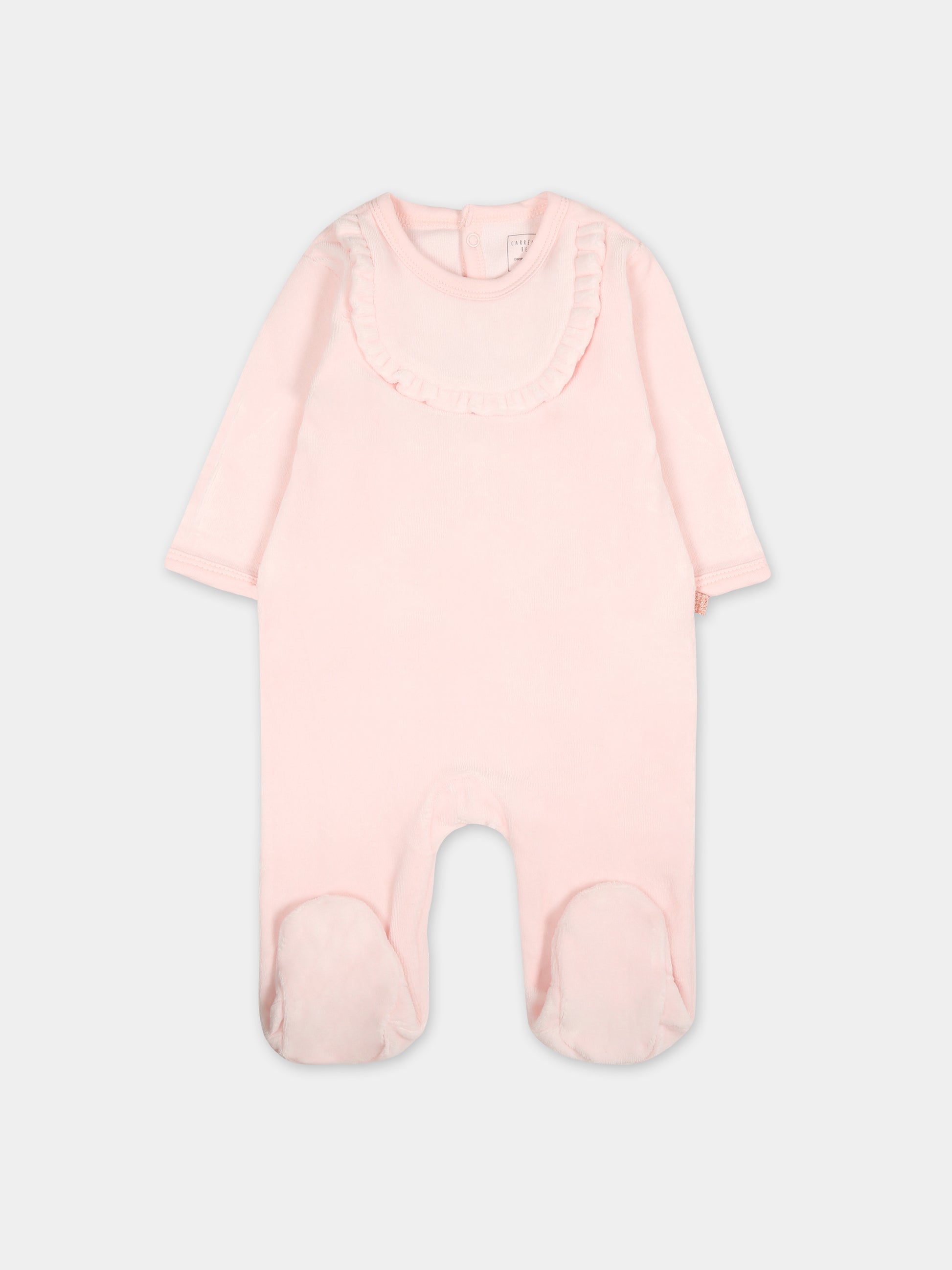 Tutina rosa per neonata,Carrement Beau,Y97311 43B