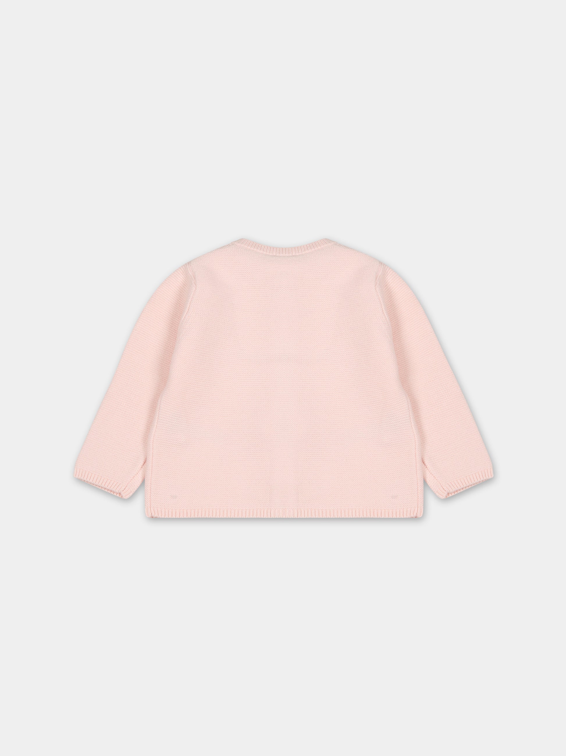 Cardigan rosa per neonata,Carrement Beau,Y95295 43B