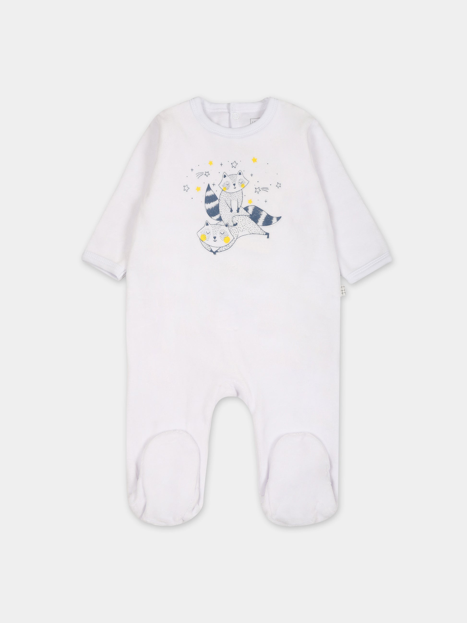 Tutina bianca con proc per neonato,Carrement Beau,Y97294 10P