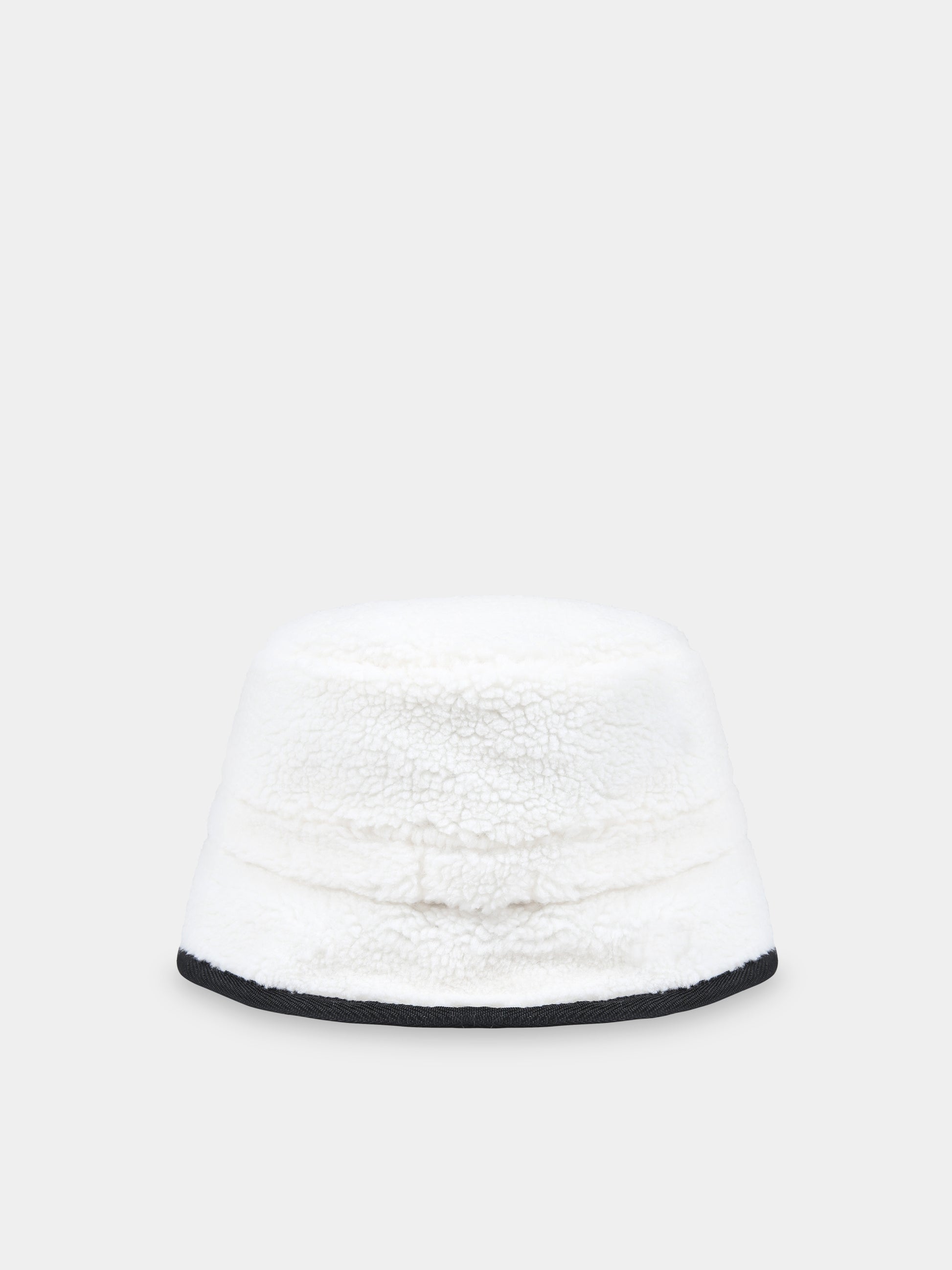 Cloche nera reversibile per bambini con logo,Dkny,D31313 09B