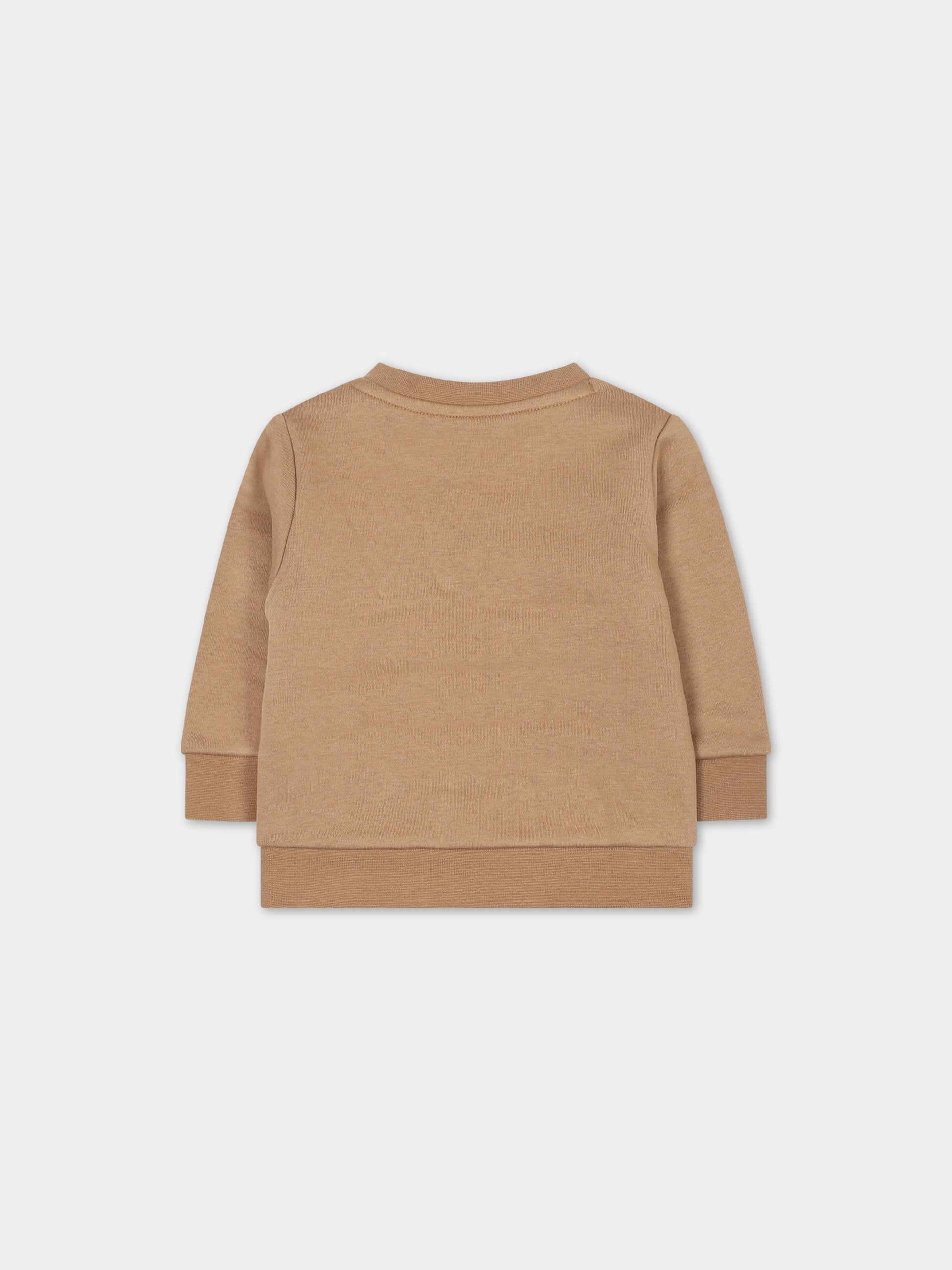 Felpa cammello per neonato,Boss,J05A42 269