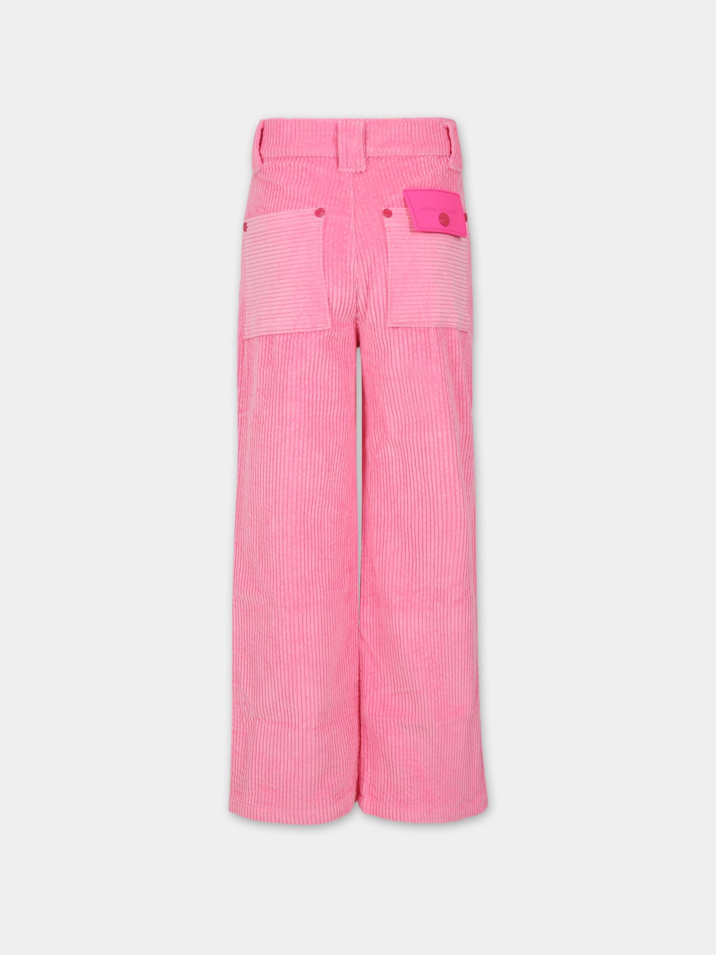 Pantaloni rosa per bambina,Little Marc Jacobs,W14333 44G