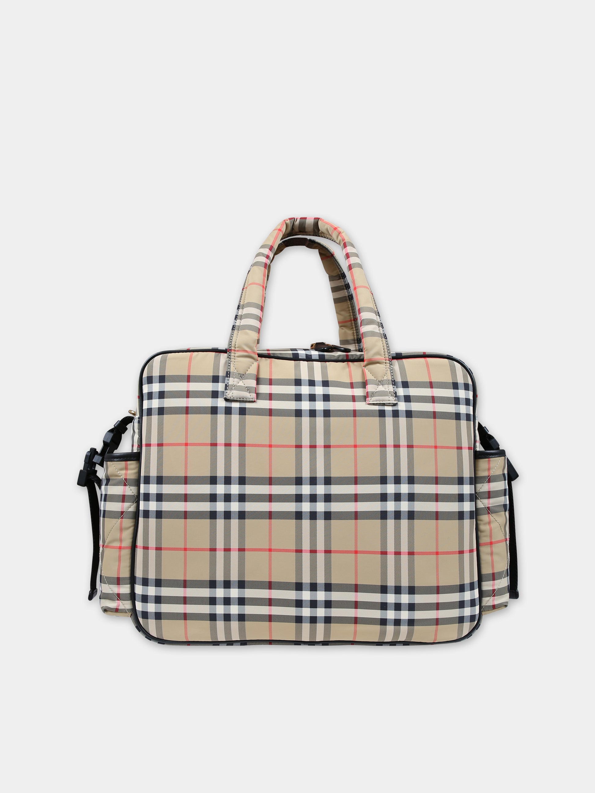 Borsa mamma per neonati con iconico check vintage,Burberry Kids,8072607