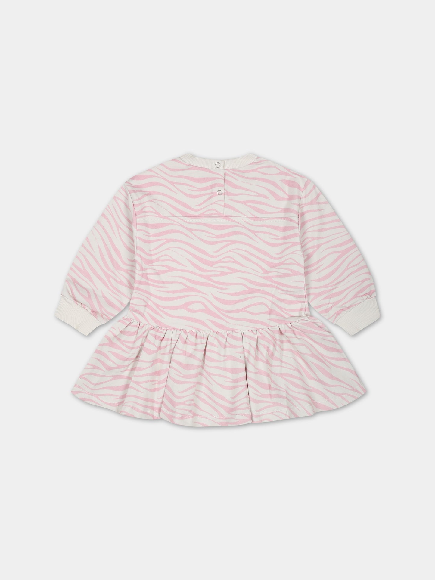 Vestito multicolor per neonata con eyestar,Chiara Ferragni Collection,53B903 2006 067F