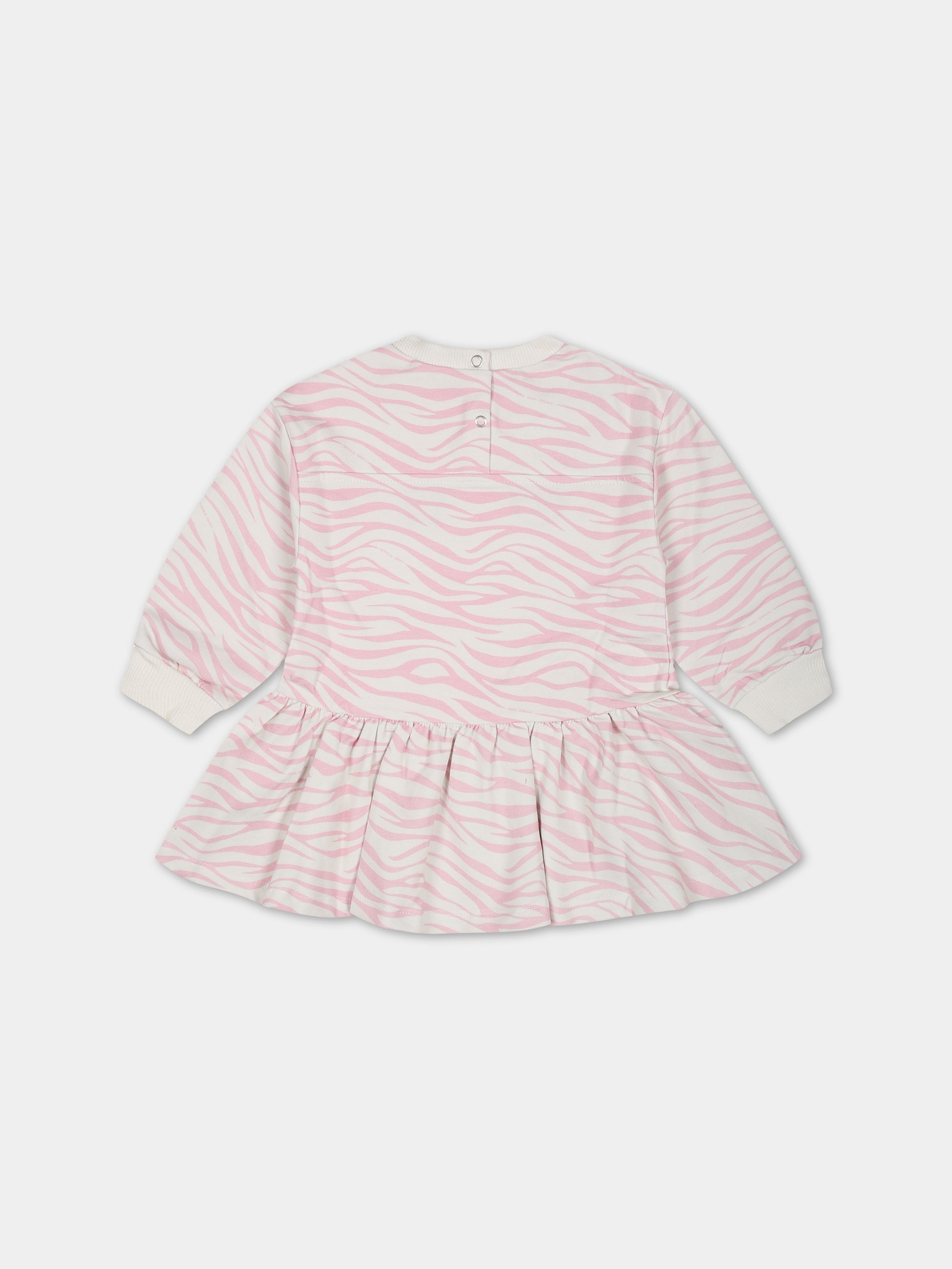 Vestito multicolor per neonata con eyestar,Chiara Ferragni Collection,53B903 2006 067F