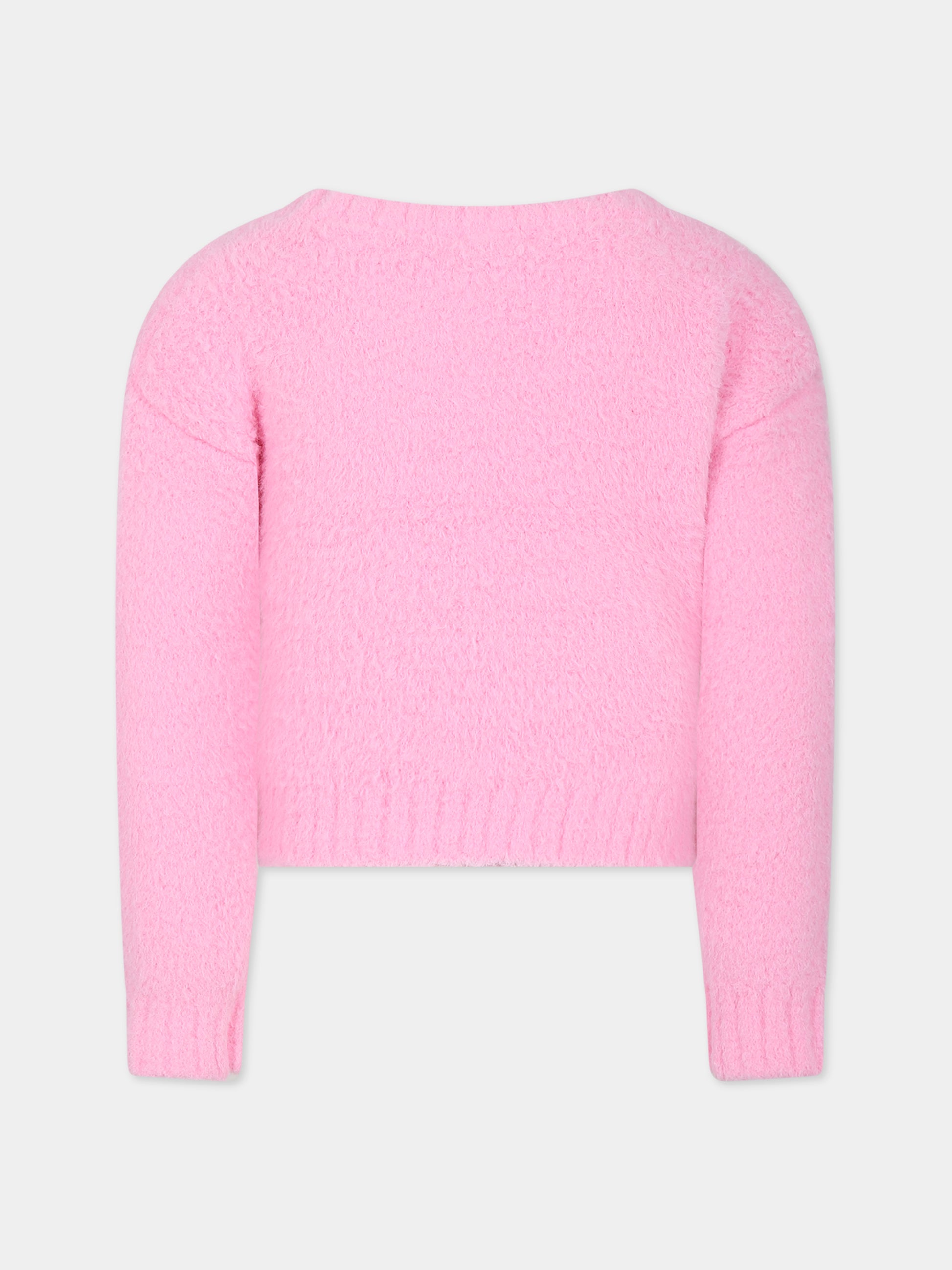Maglione rosa per bambina con eyestar,Chiara Ferragni Collection,59B614 2051 067F