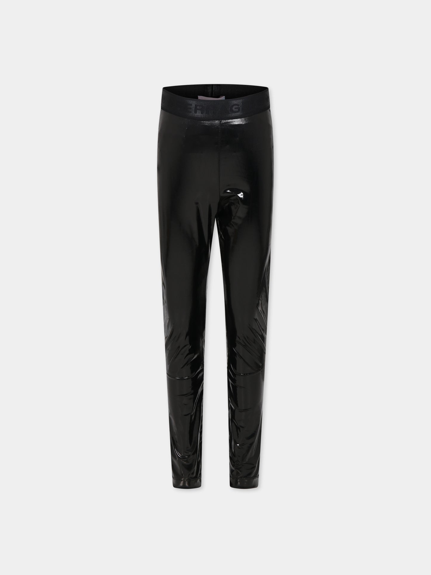 Leggings neri per bambina con eyestar,Chiara Ferragni Collection,51B414 2415 0050