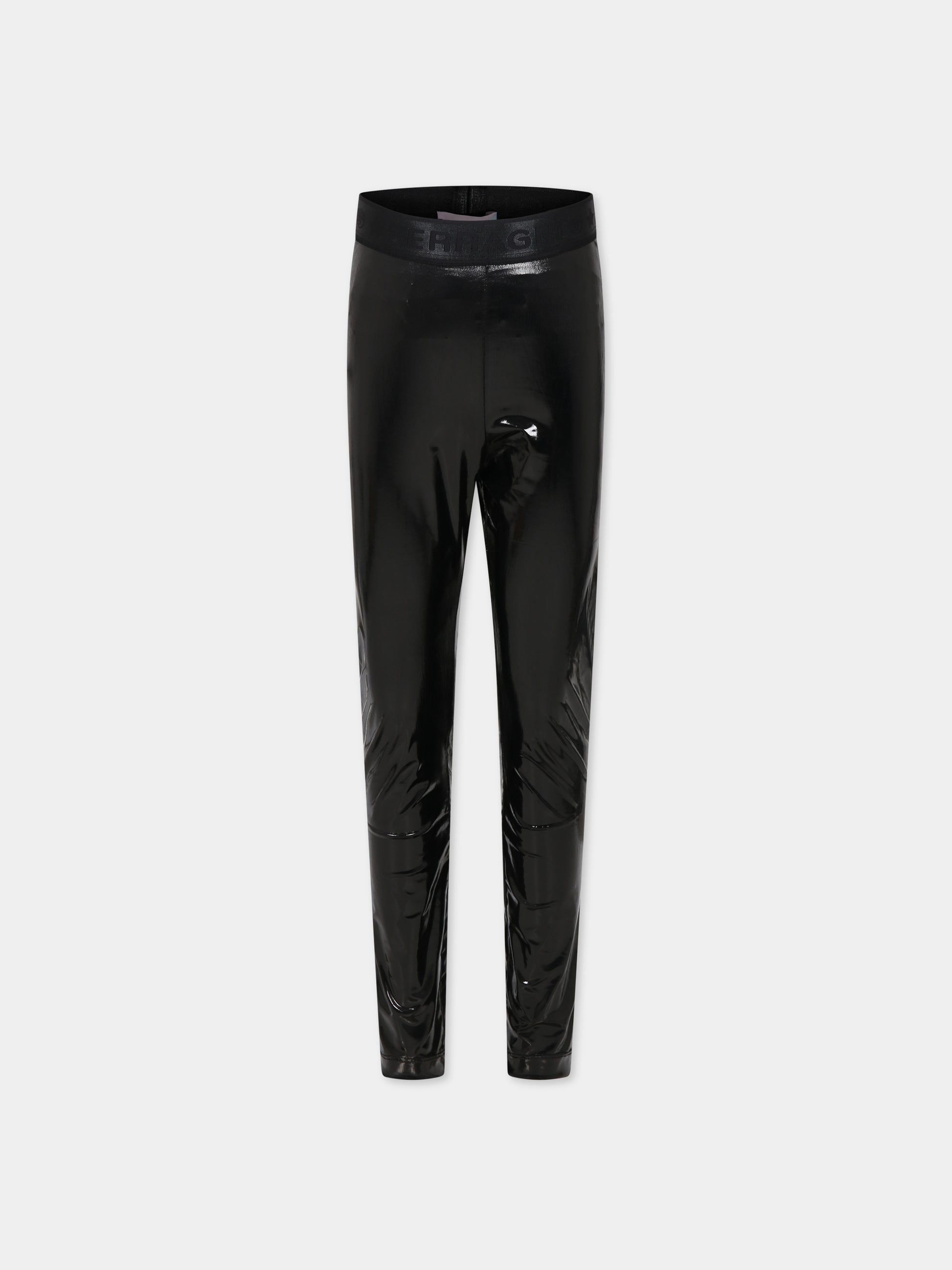 Leggings neri per bambina con eyestar,Chiara Ferragni Collection,51B414 2415 0050