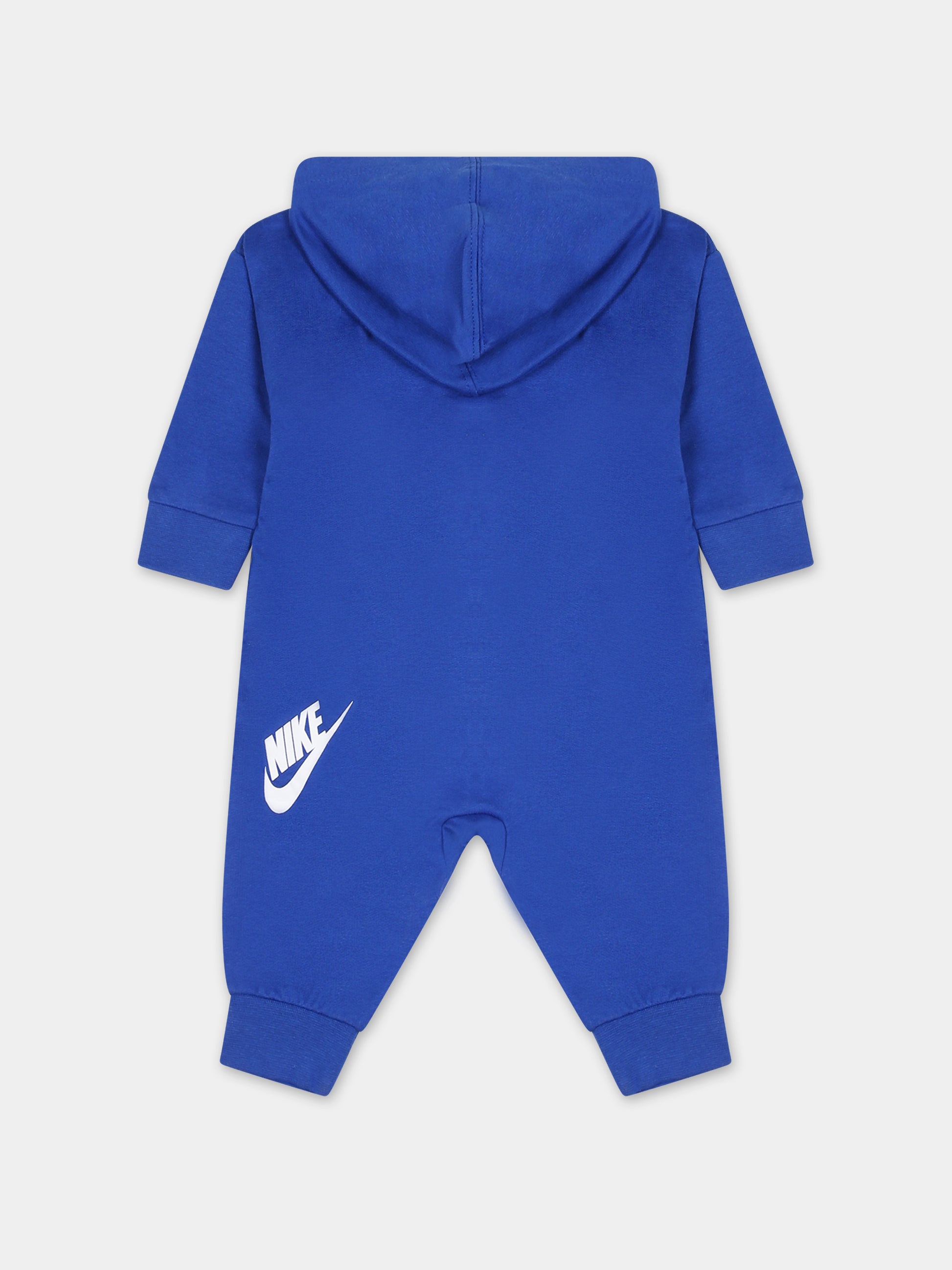 Tutina blu per neonato con logo,Nike,5NB954 U89