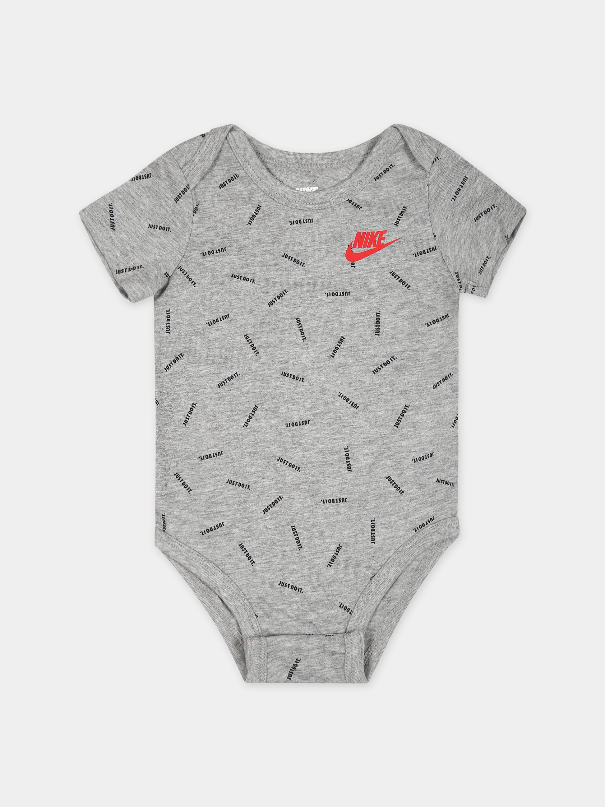 Completo rosso per neonato con logo,Nike,5UF323 U10