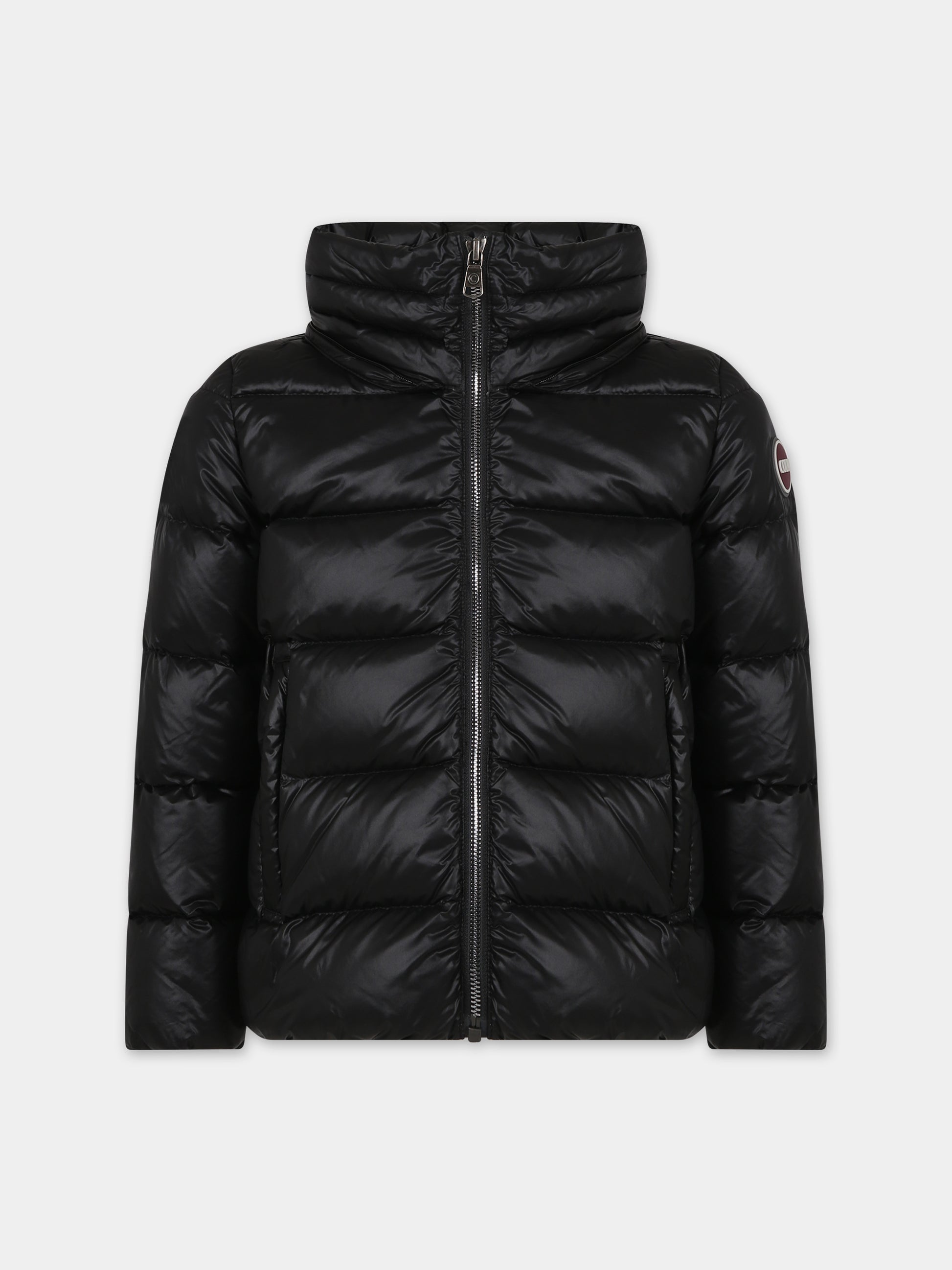 Piumino nero per bambina con logo,Colmar Originals Kids,3452A 5WG 99