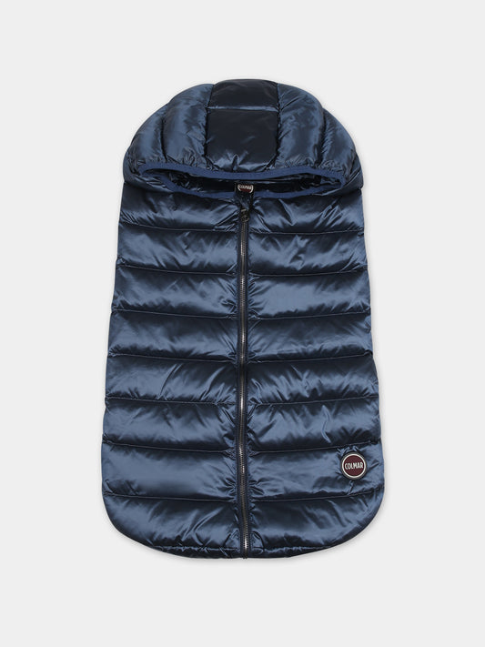 Sacco nanna azzurro per neonato con logo,Colmar Originals Kids,4928 5WG 610