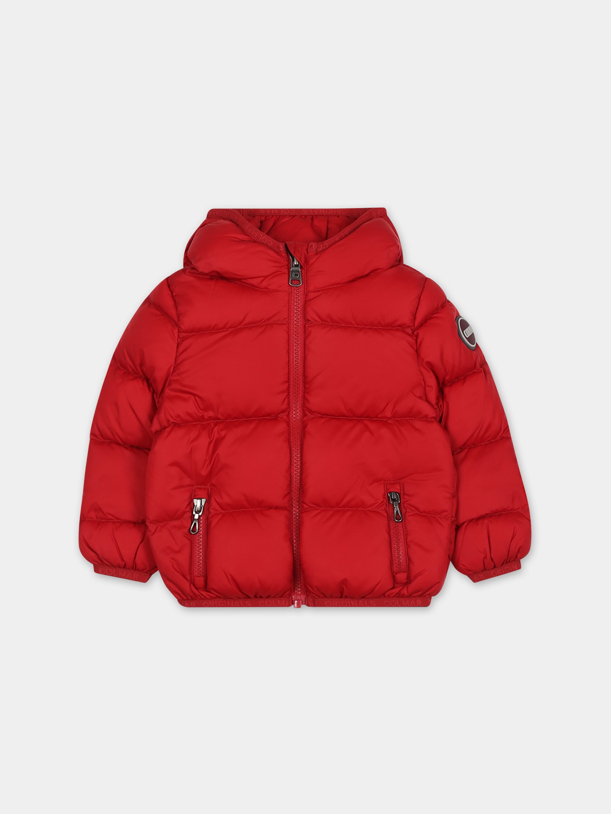 Piumino rosso per neonato con logo,Colmar Originals Kids,3470A 9WY 615