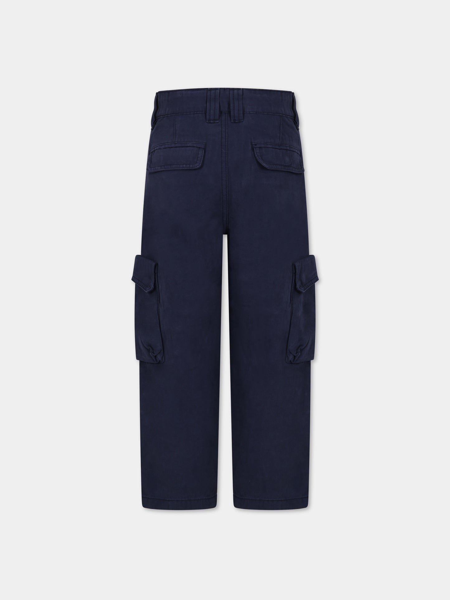 Pantaloni blu per bambino,Molo,1W23I101 8807