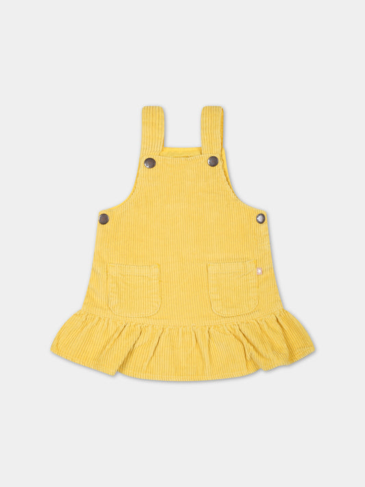 Salopette gialla per neonata,Molo,4W23E101 8768
