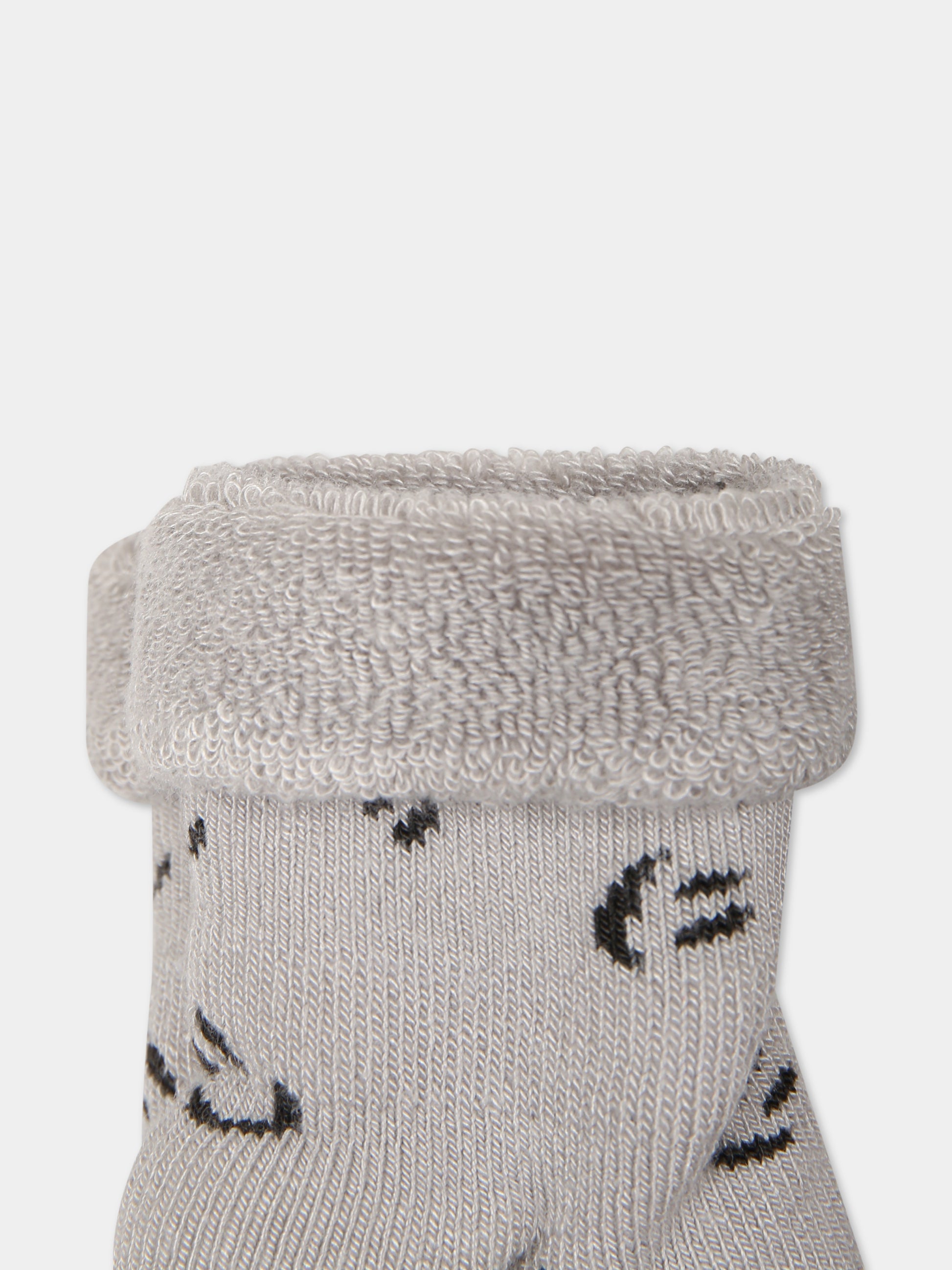 Set grigio per neonati con smile,Molo,7W23G108 6983