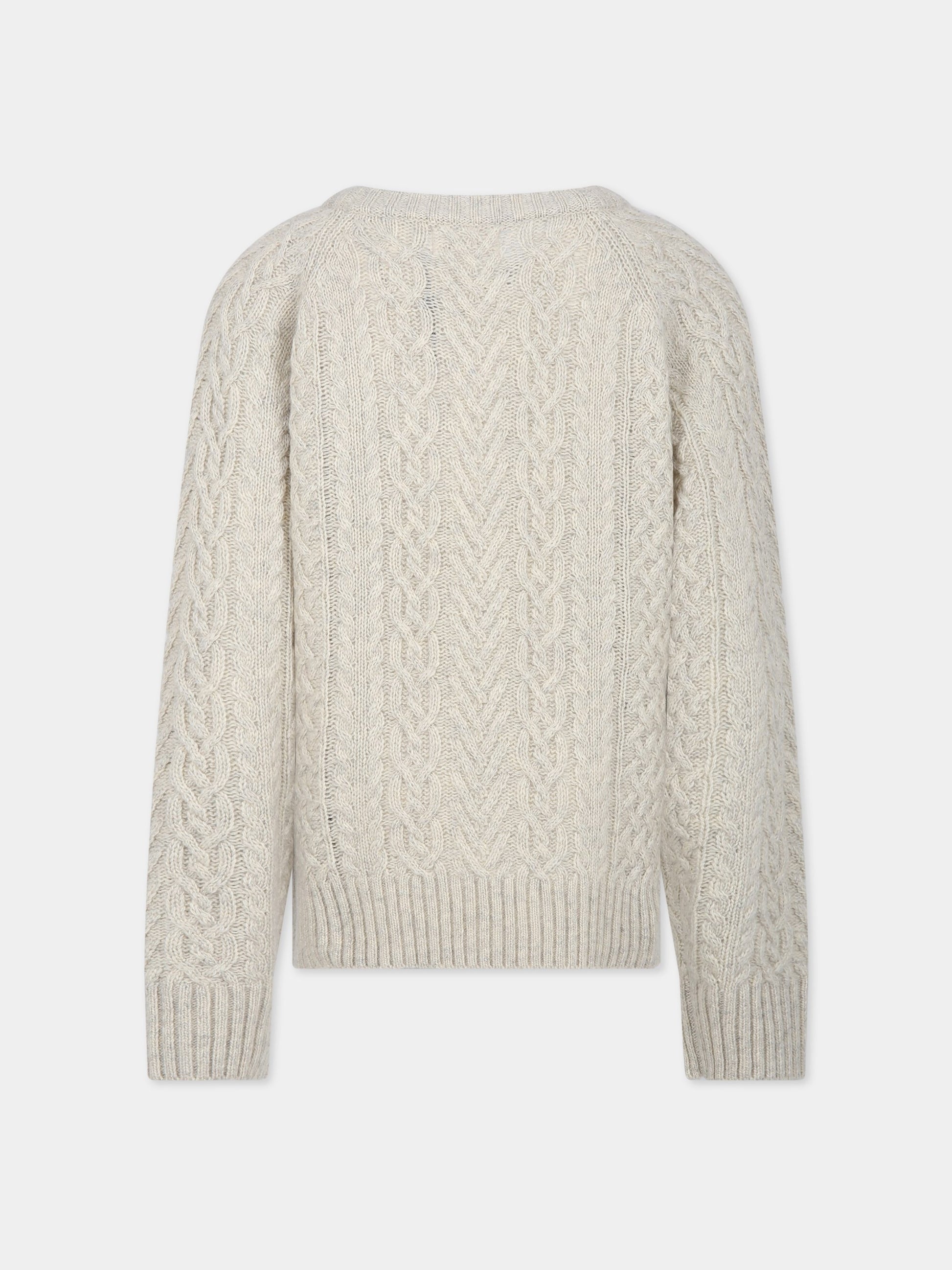 Maglione avorio per bambino,Molo,1W23K202 3293