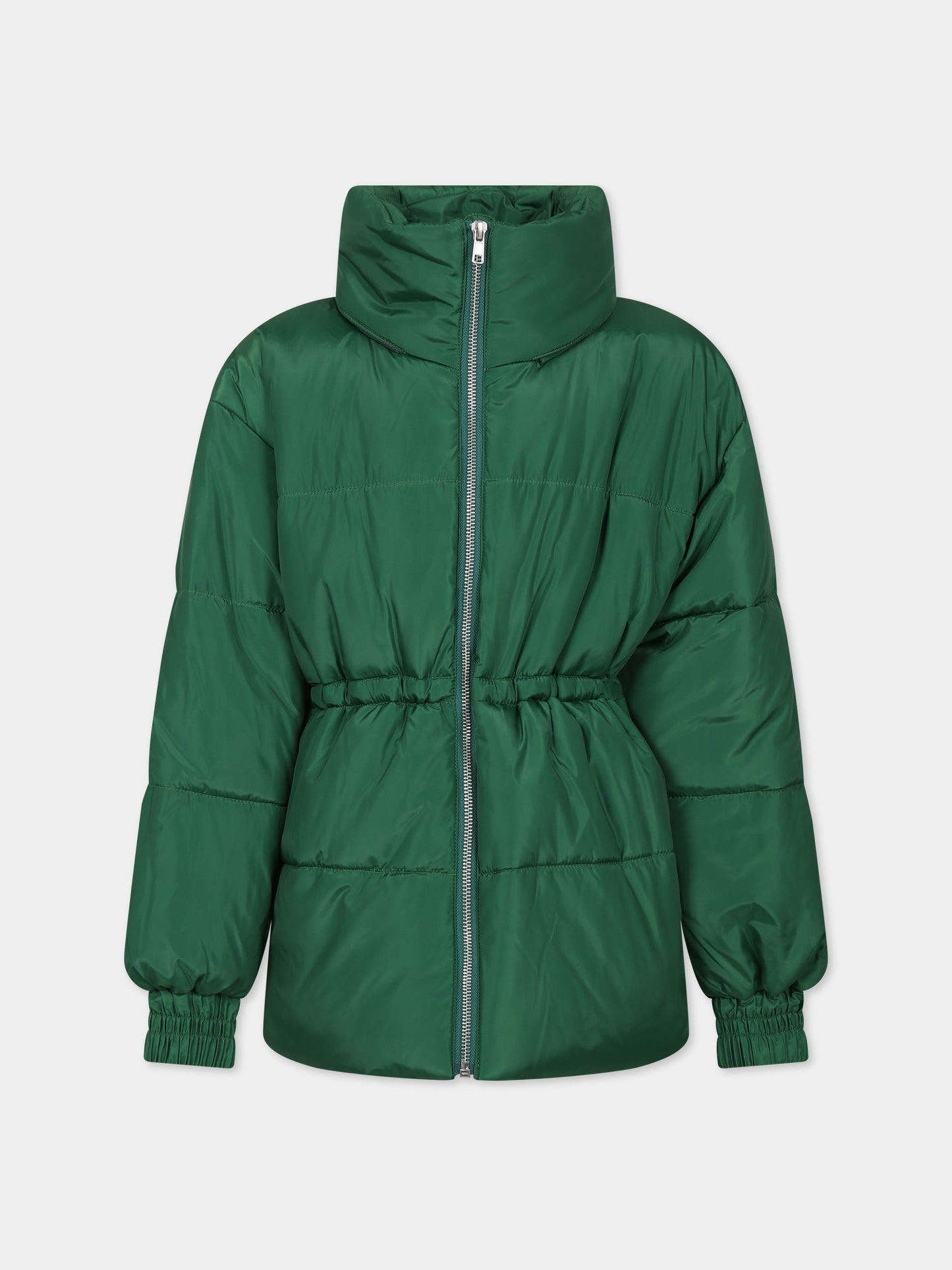 Piumino verde per bamina con smile,Molo,5W23M306 3278