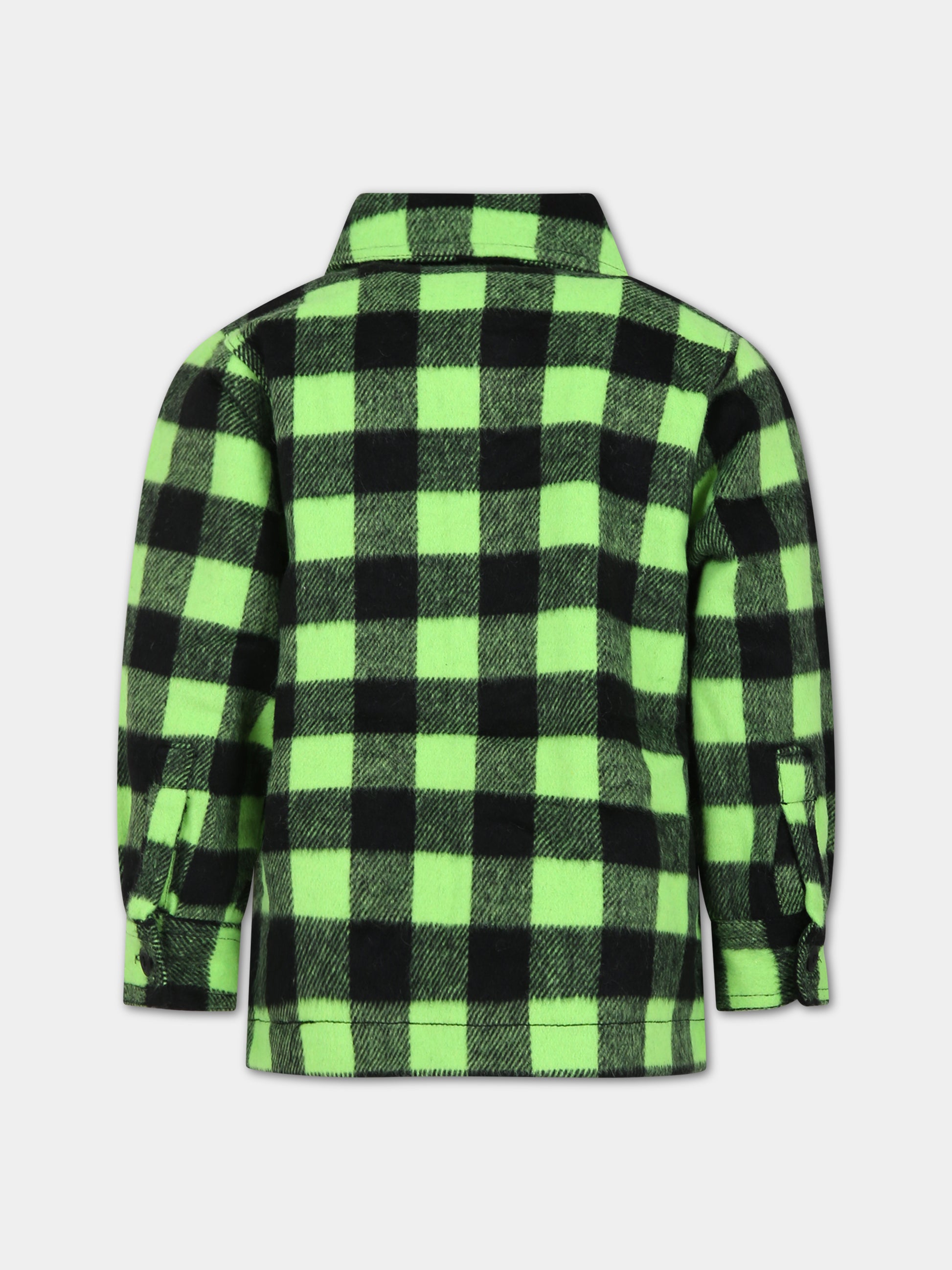 Camicia verde per bambino,Molo,5W23M332 8822