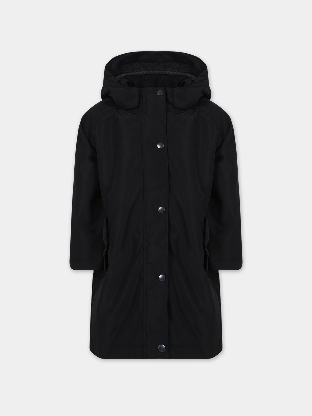 Parka nero per bambini,Molo,5W23M307 0099