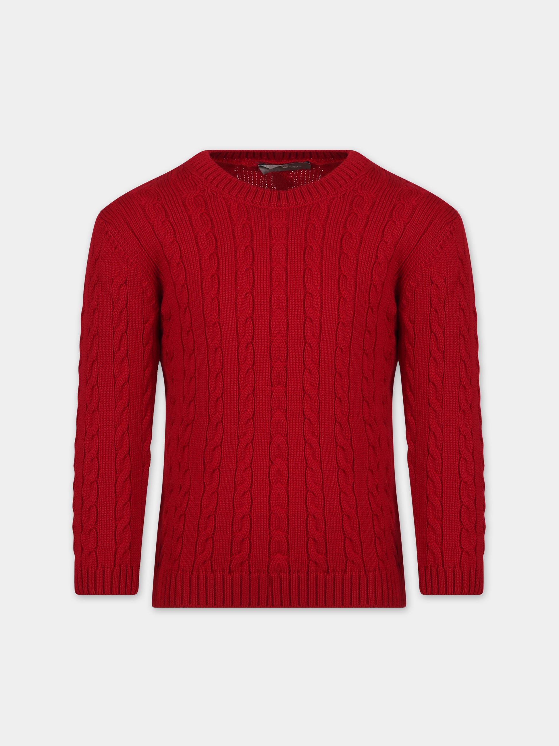 Maglione rosso per bambini,Little Bear,7164 ROSSO