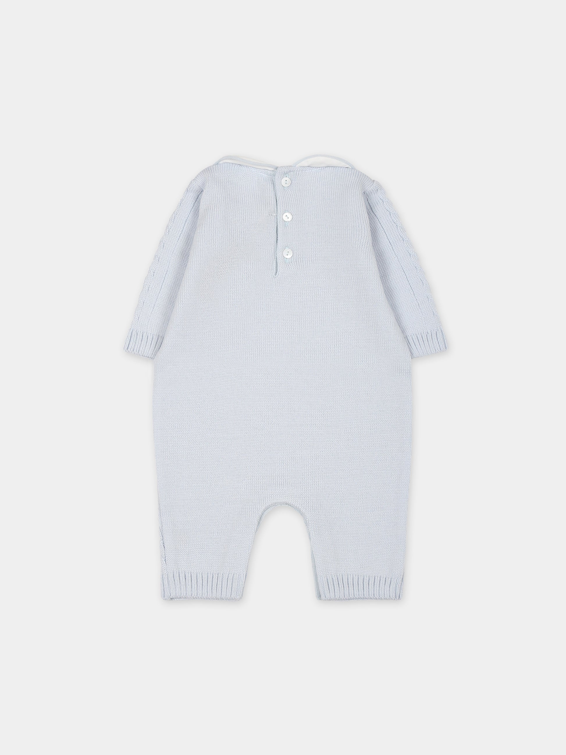 Tutina celeste per neonato,Little Bear,7127 CIELO
